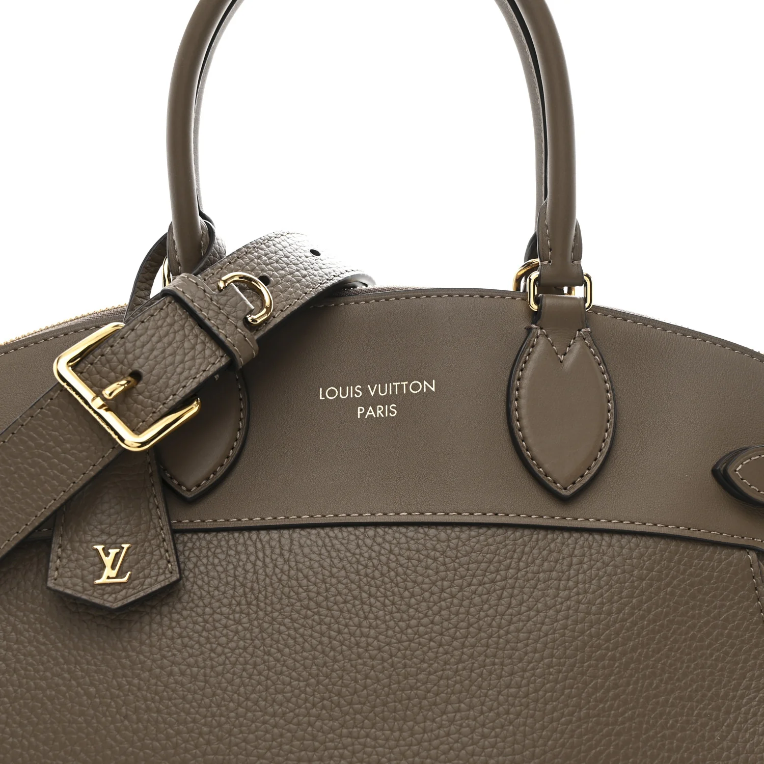 Taurillon Calfskin Vendome MM Earth - Top Club