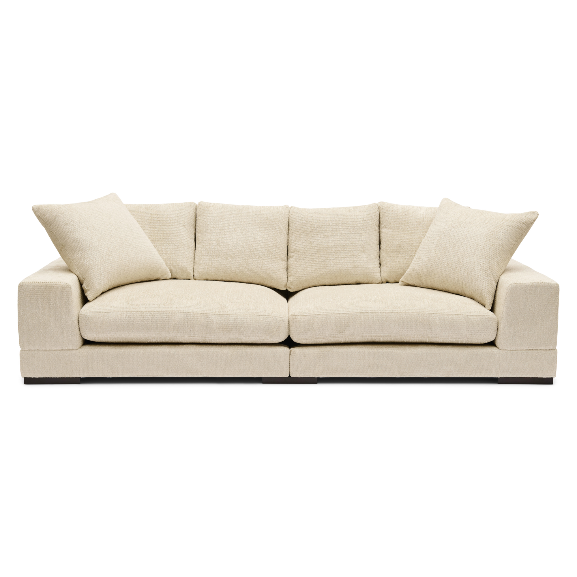 3-zitsbank Mino Salsa linen