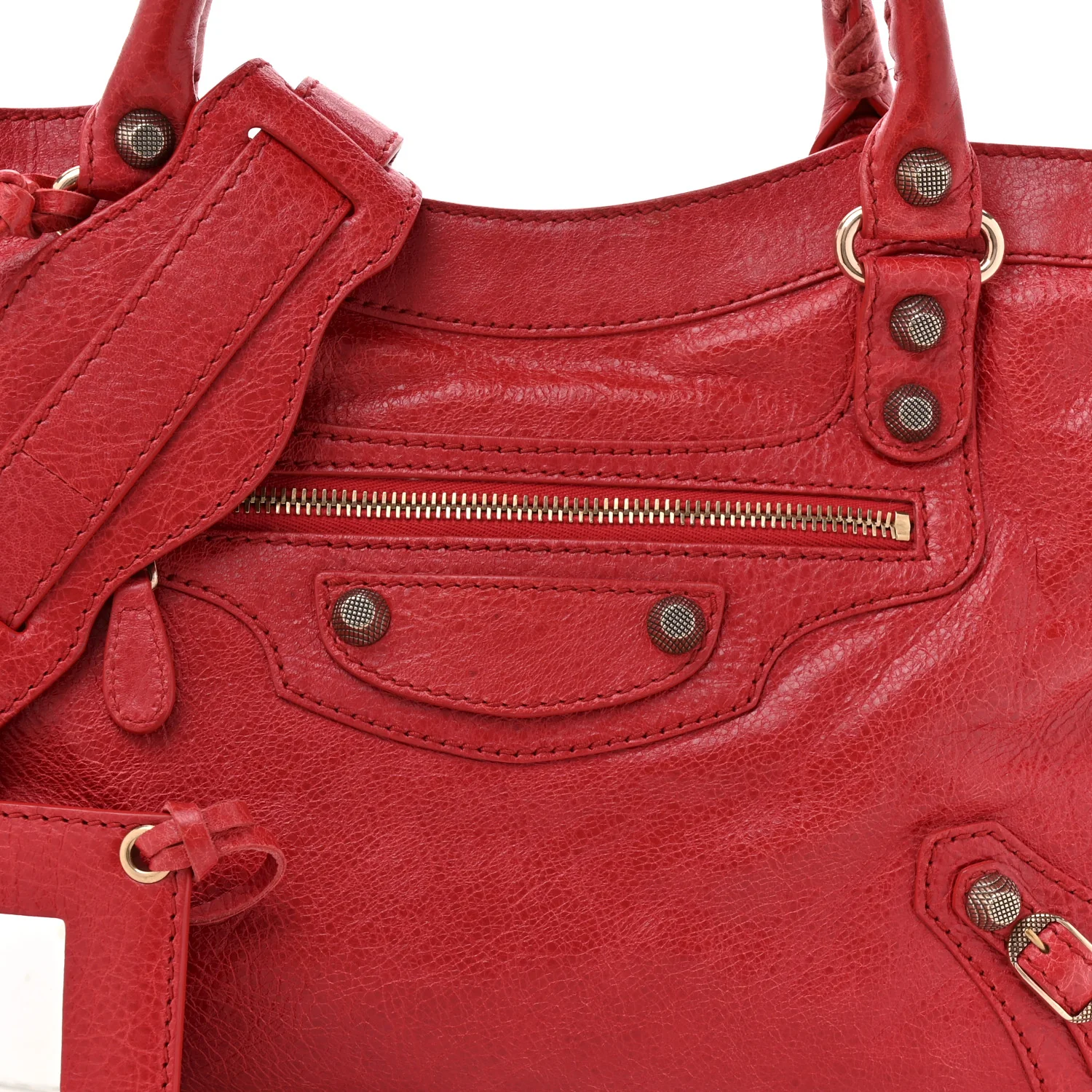 Agneau Giant 12 Rose Gold Hardware Town Rouge Coquelicot - Top Club