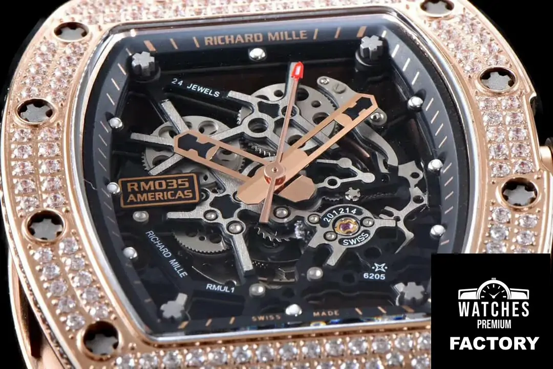 Richard Mille RM035 Americas KV Factory Rubber Strap