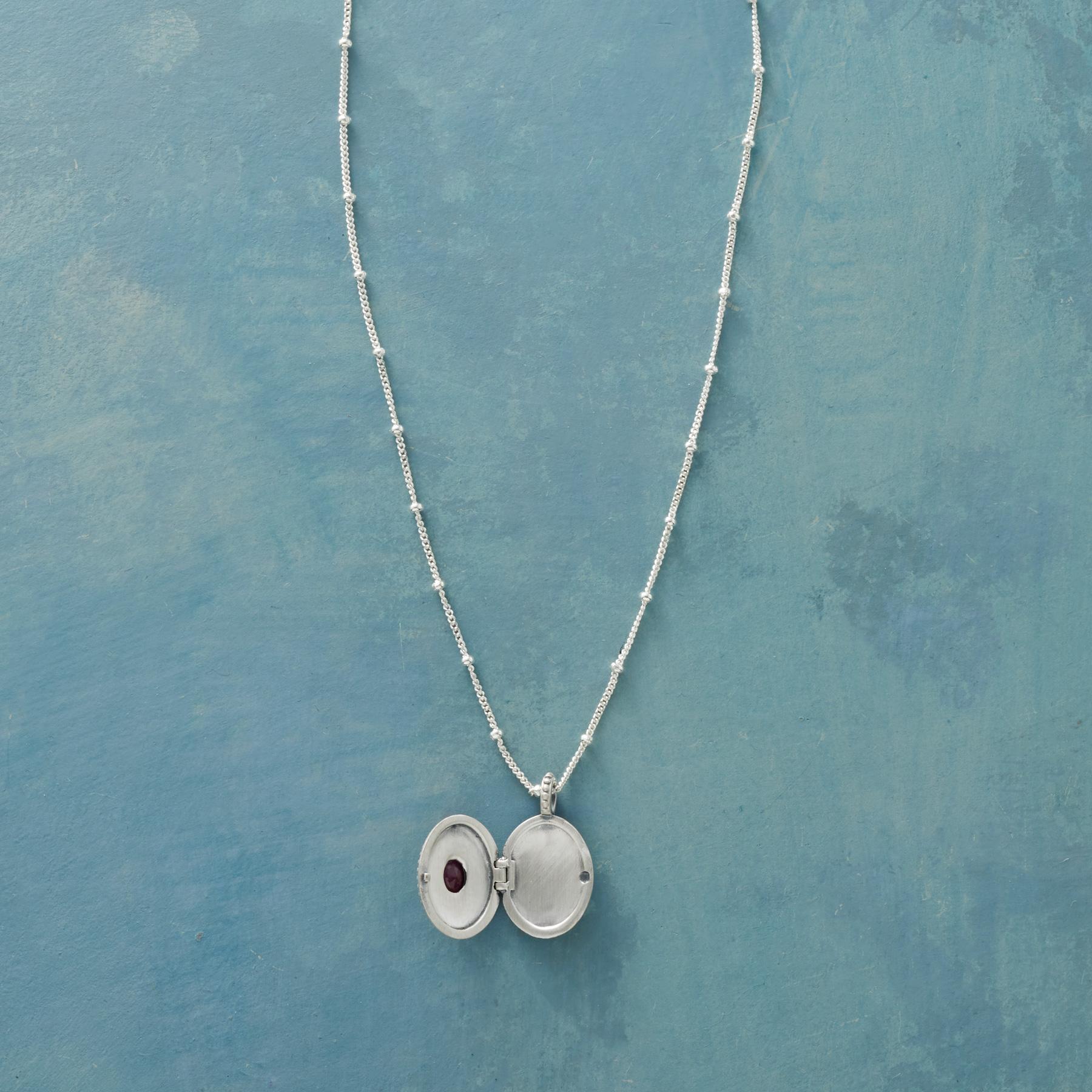 Sterling Silver Birthstone Locket - Sundance Living