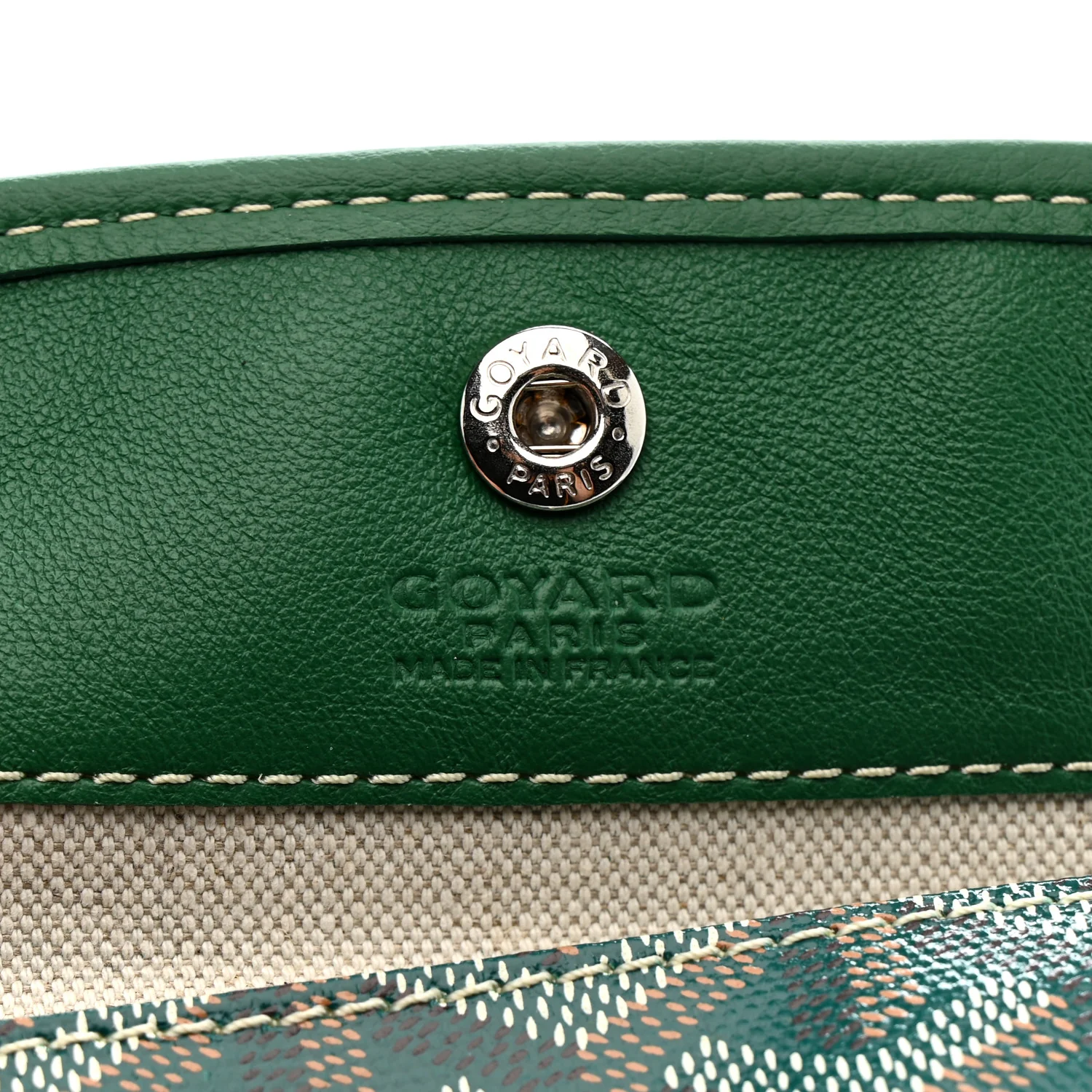 Goyardine Reversible Mini Anjou Green - Top Club