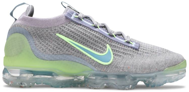 Air VaporMax 2021 Flyknit  Grey Light Liquid Lime  DH4084-003 - Sneaker Replica Workshop