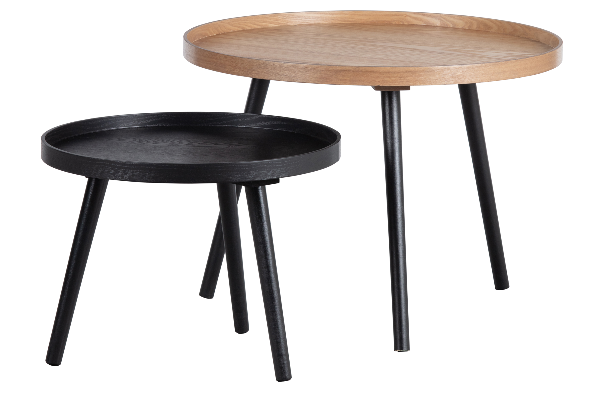 Bijzettafel Mesa M - Zwart