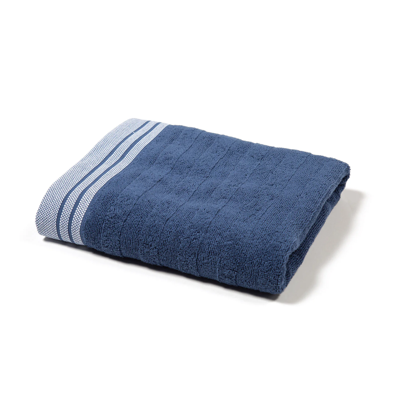 Telo Bagno In Cotone Cotton Cm. 80X160 Blu Caleffi