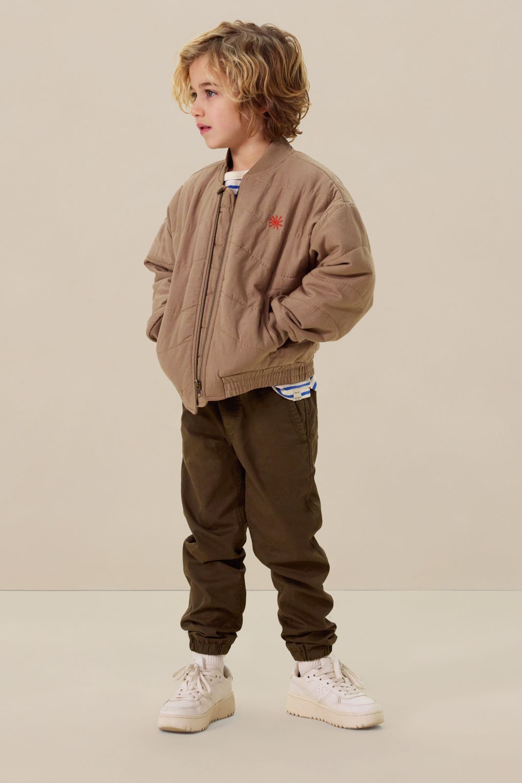 Bruin quilted bomber jack