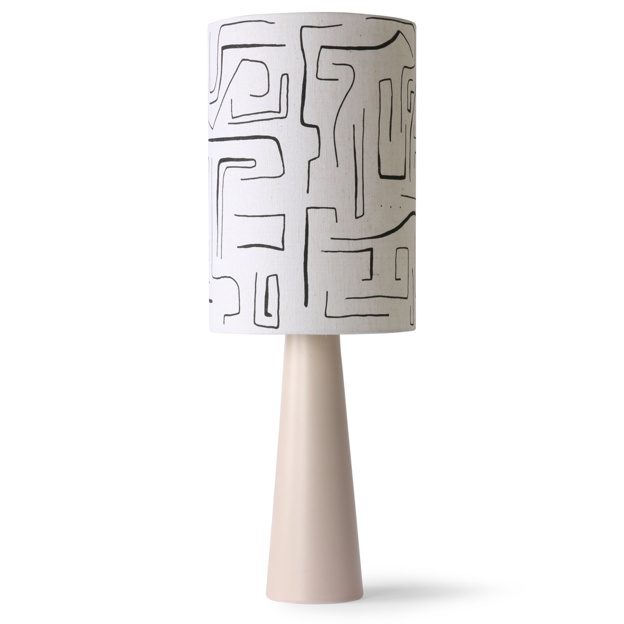 Lampenvoet Cone Lamp Base S matt nude