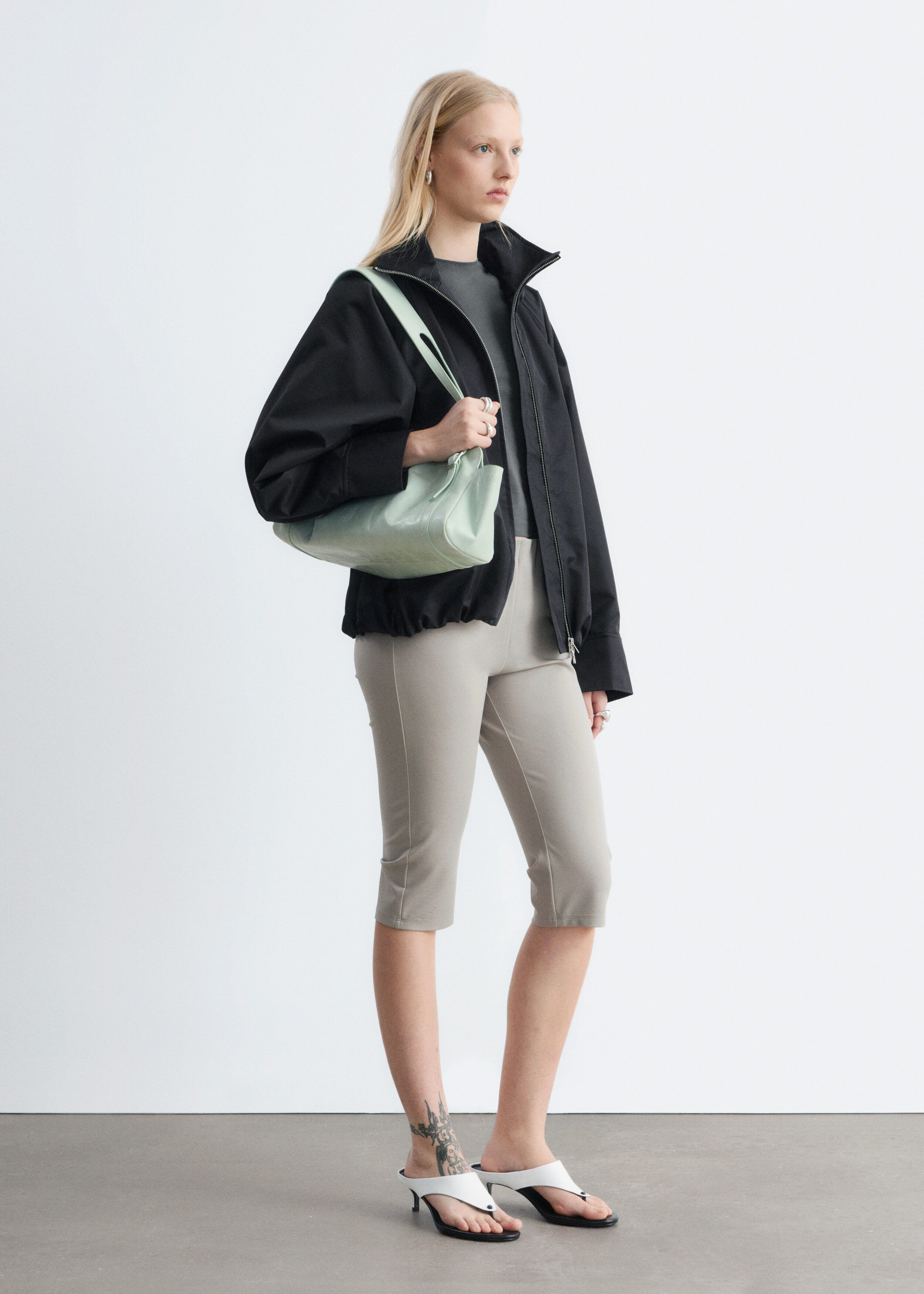 & Other Stories ZIP-UP TWILL JACKET