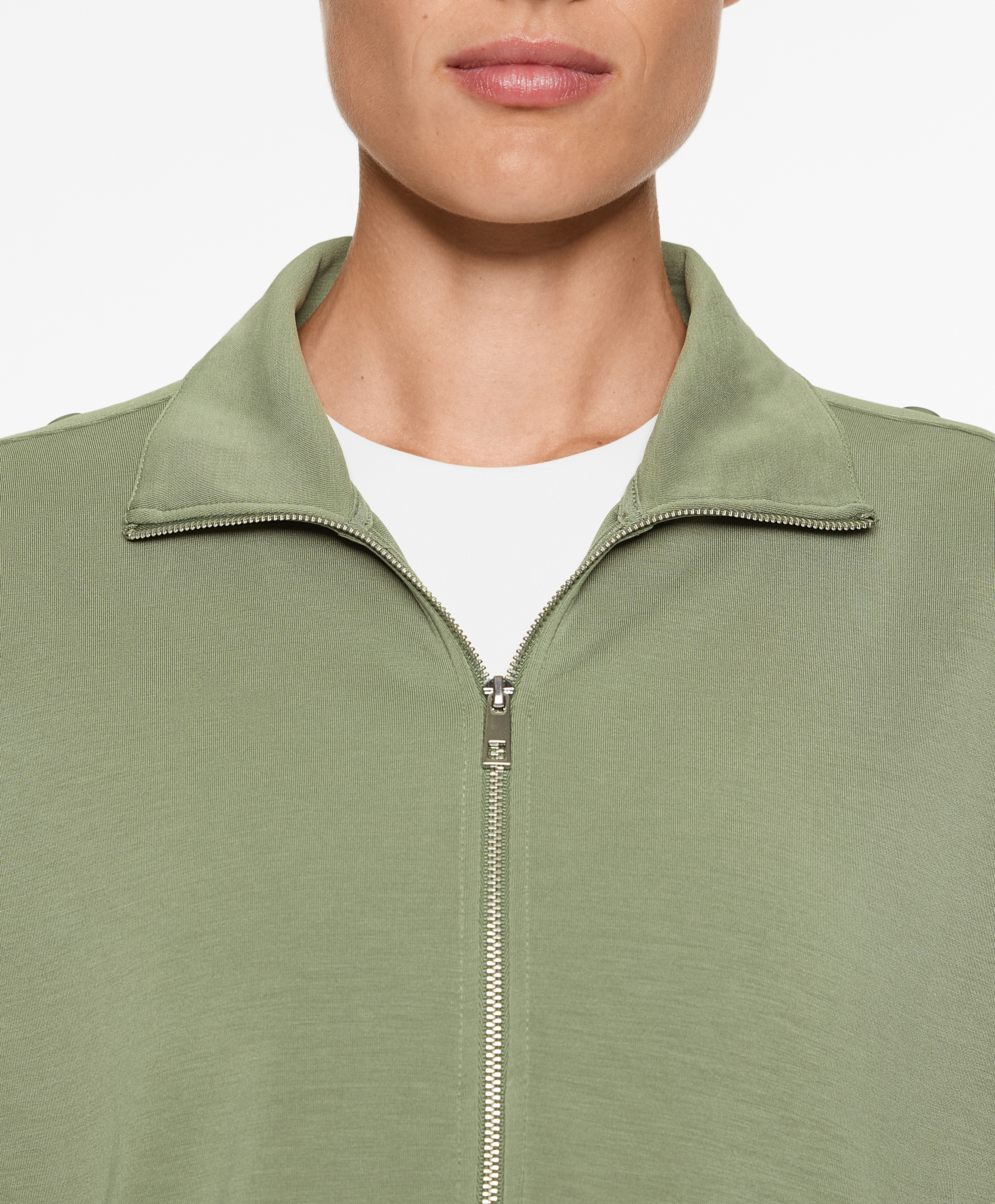 OYSHO Jacket with modal and buttons