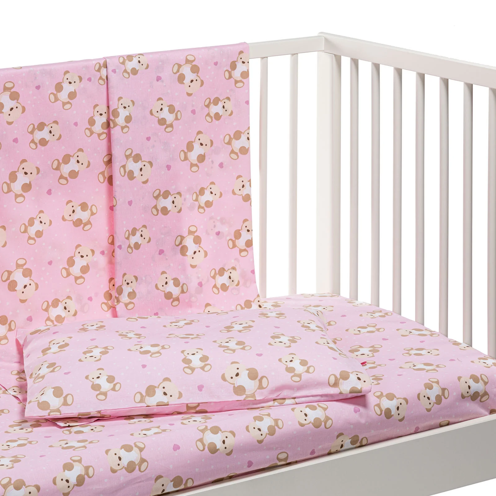 Complete cotton sheets Baby Baby Rosa Caleffi Kids