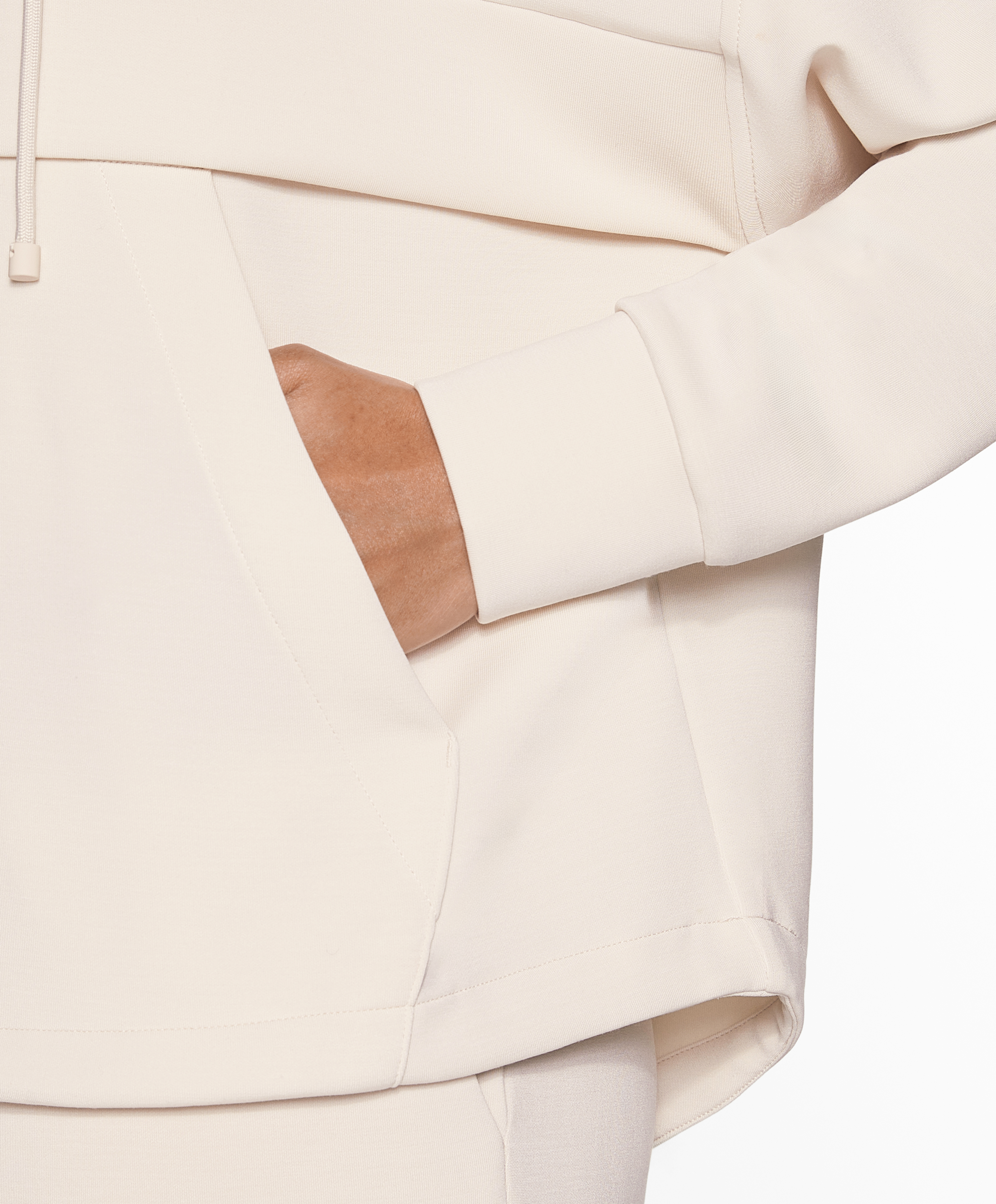 OYSHO Soft-touch sweatshirt with modal and zip