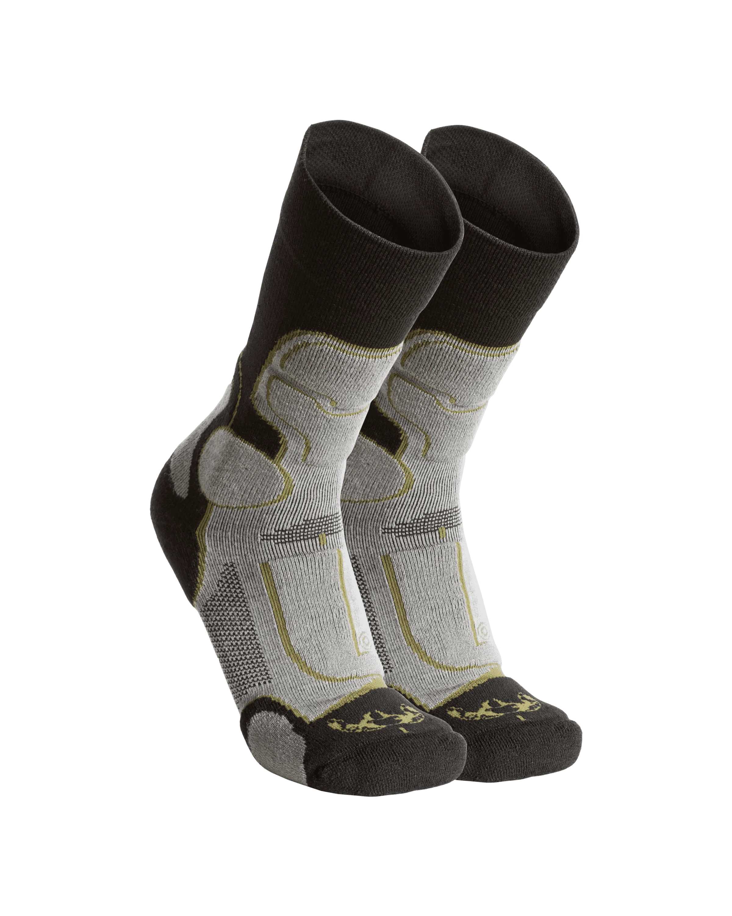 ULTRA Merino Crew Sock 2-Pair Pack | Grey Green