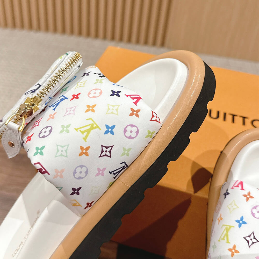 LV x TM Pool Pillow Flat Comfort Mule - Top Club