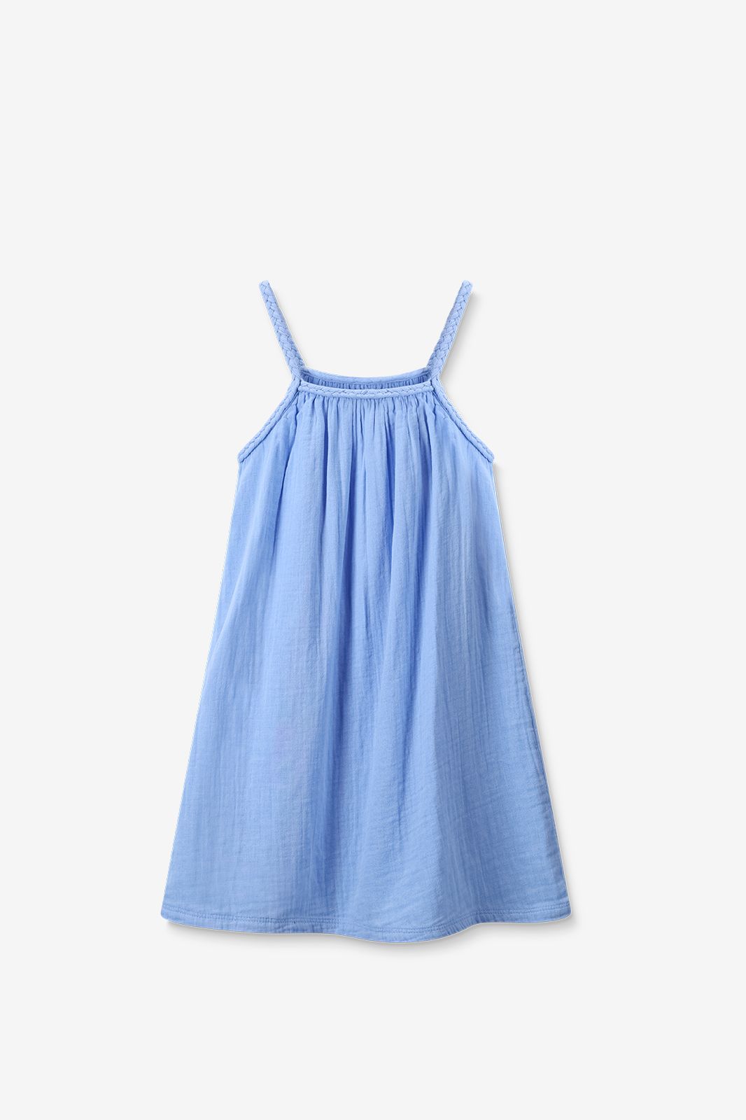 Lichtblauwe jurk
