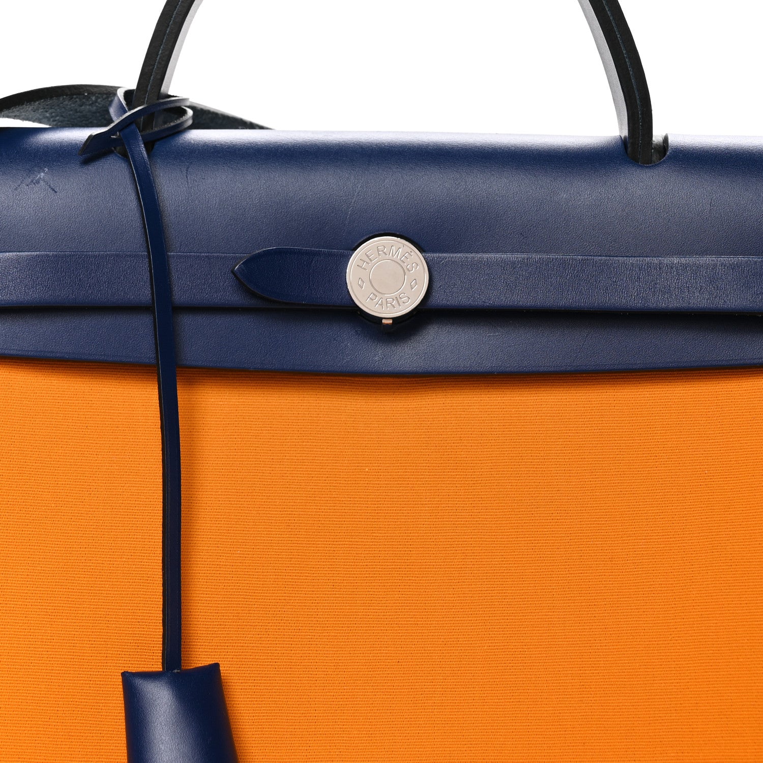 Military Toile Vache Hunter Verso Herbag Zip Retourne 31 PM Jaune Or Bleu Outremer Bleu Saphir - Top Club