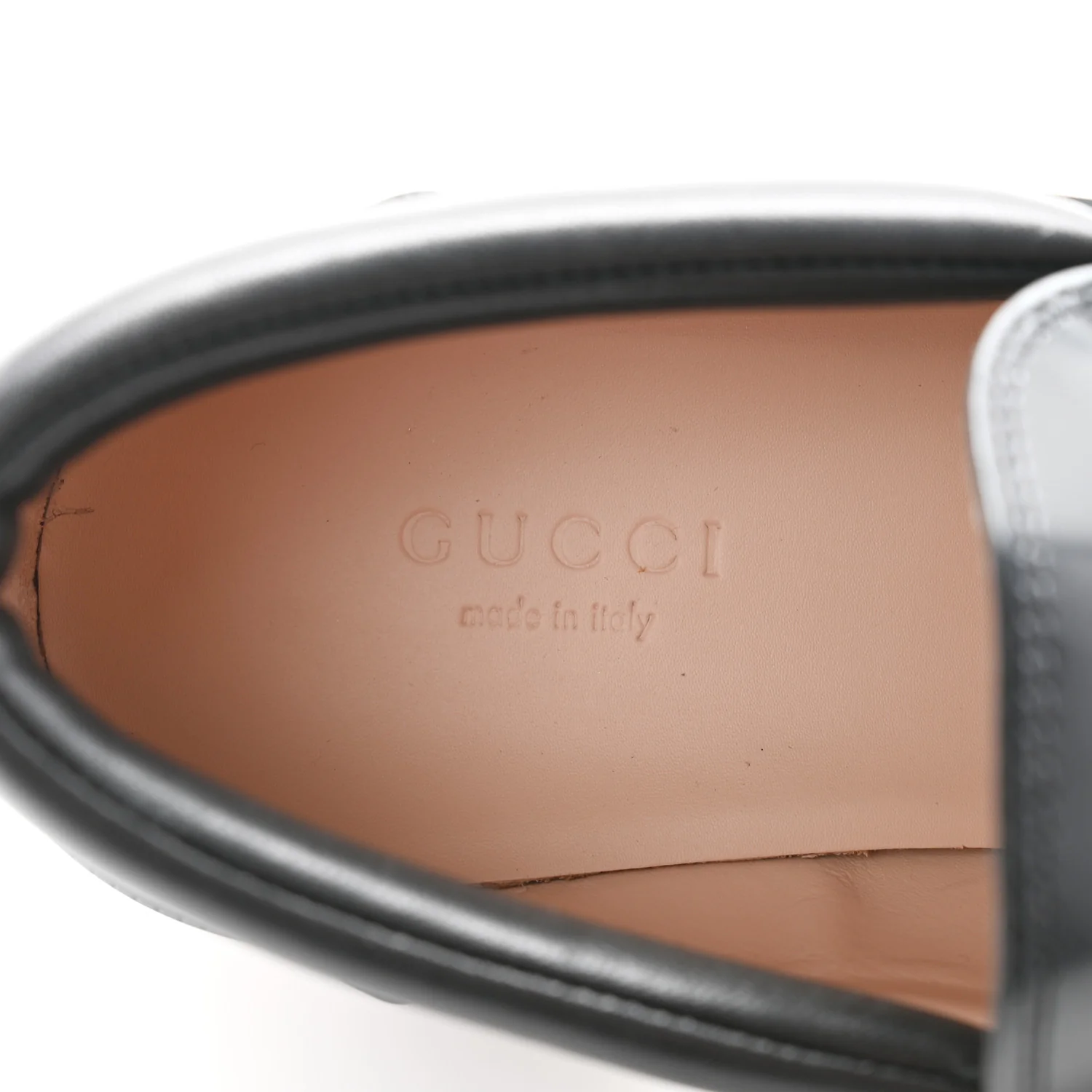 Magnum Calfskin Nappa Samoa Womens Horsebit Platform Chunky Lug Sole 40mm Loafers 35.5 Black - Top Club