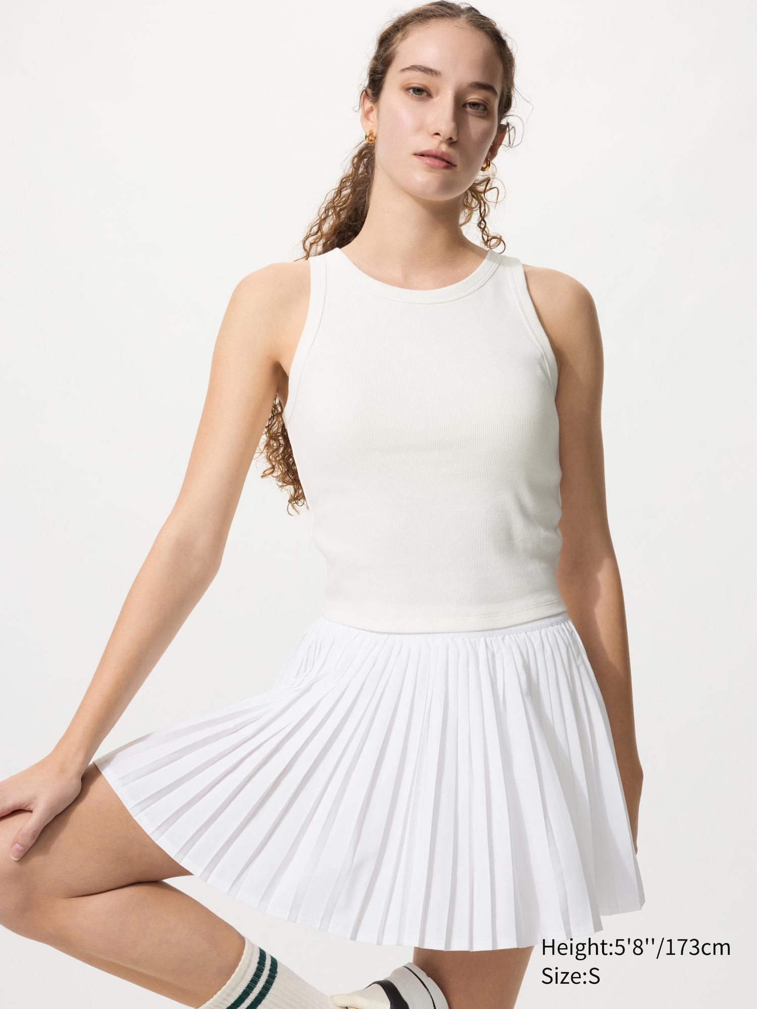 Ribbed Cropped Bra Top