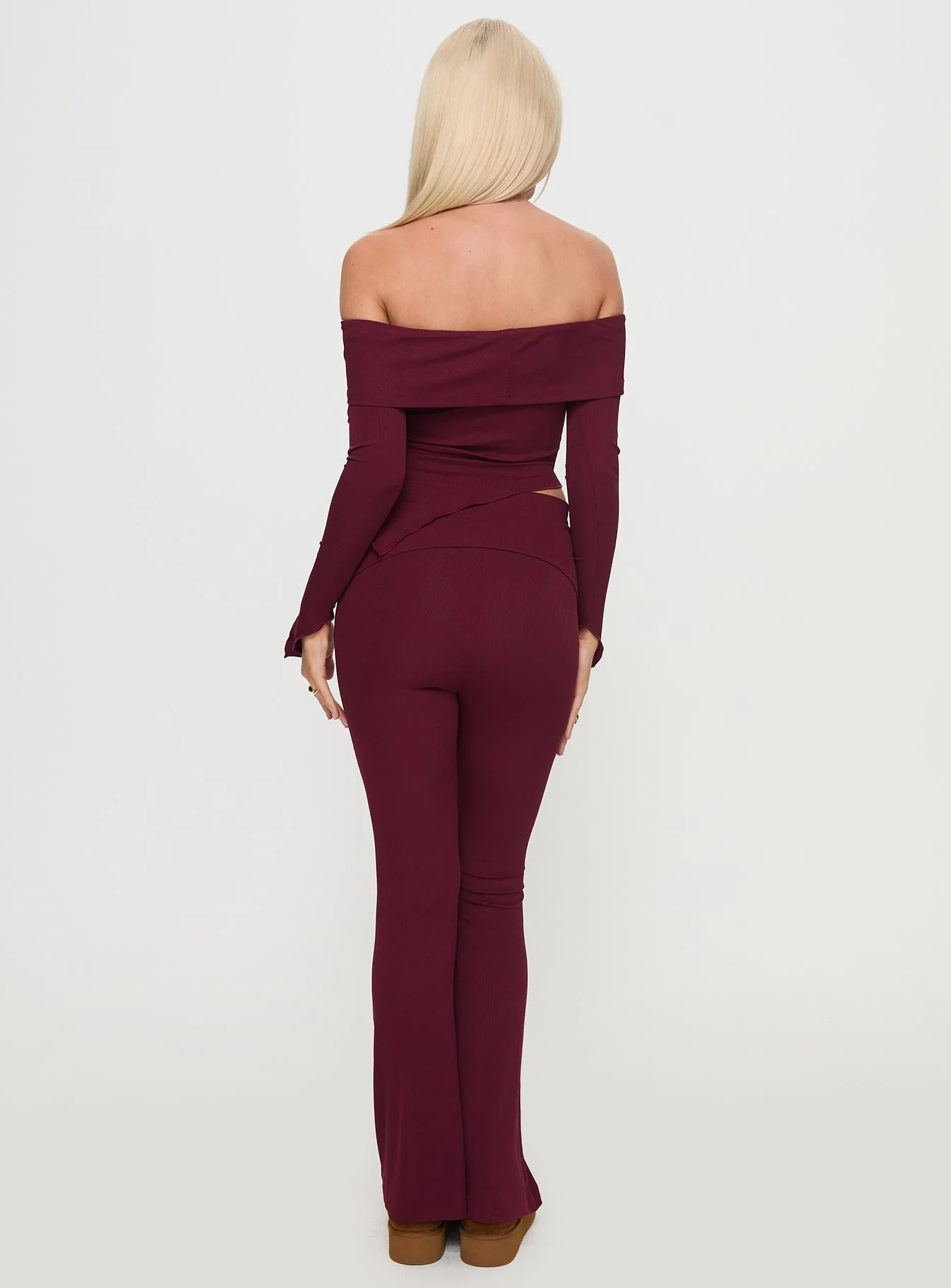 Outta Town Set Burgundy