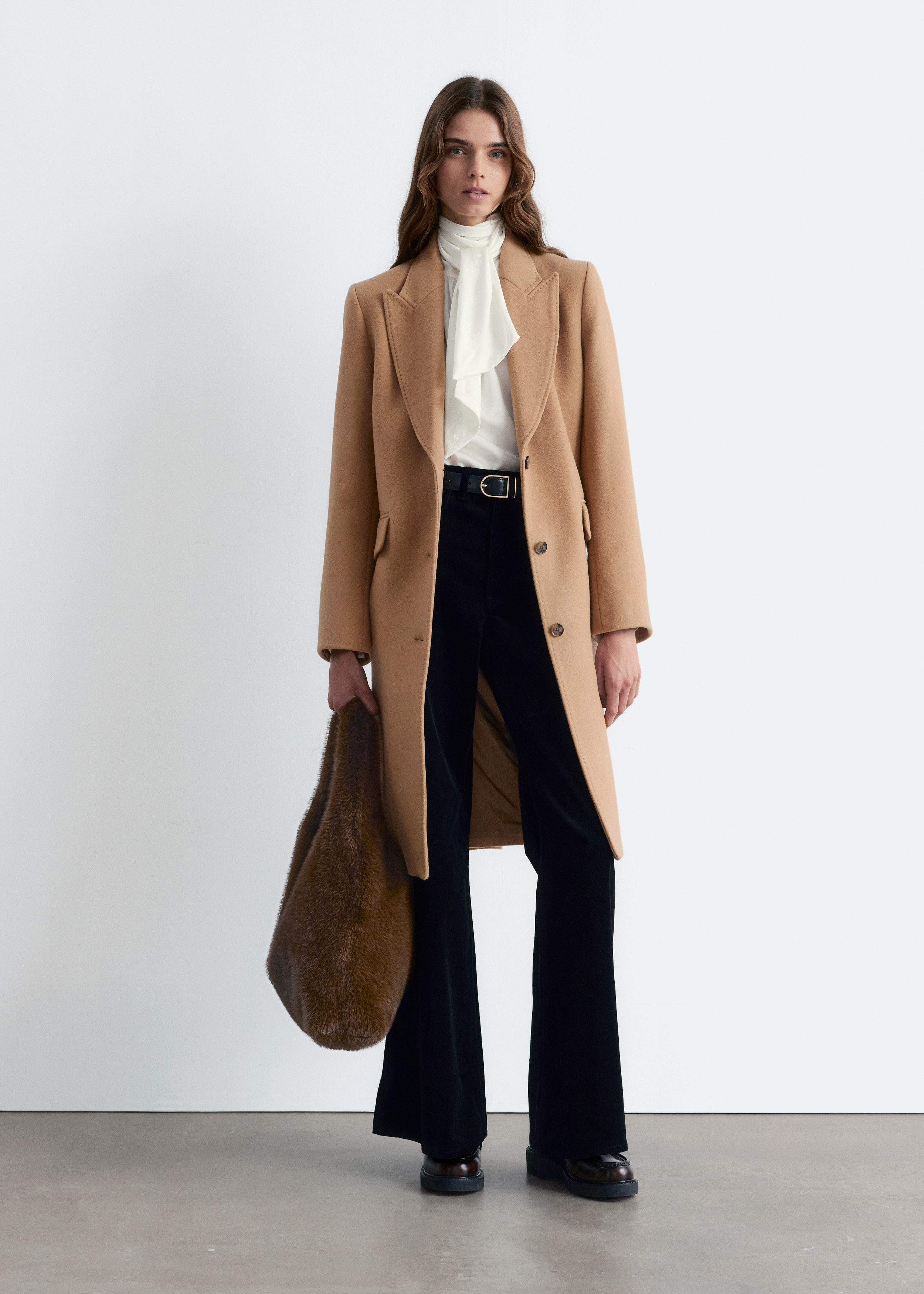 & Other Stories TAILORED SINGLE-BREASTED COAT