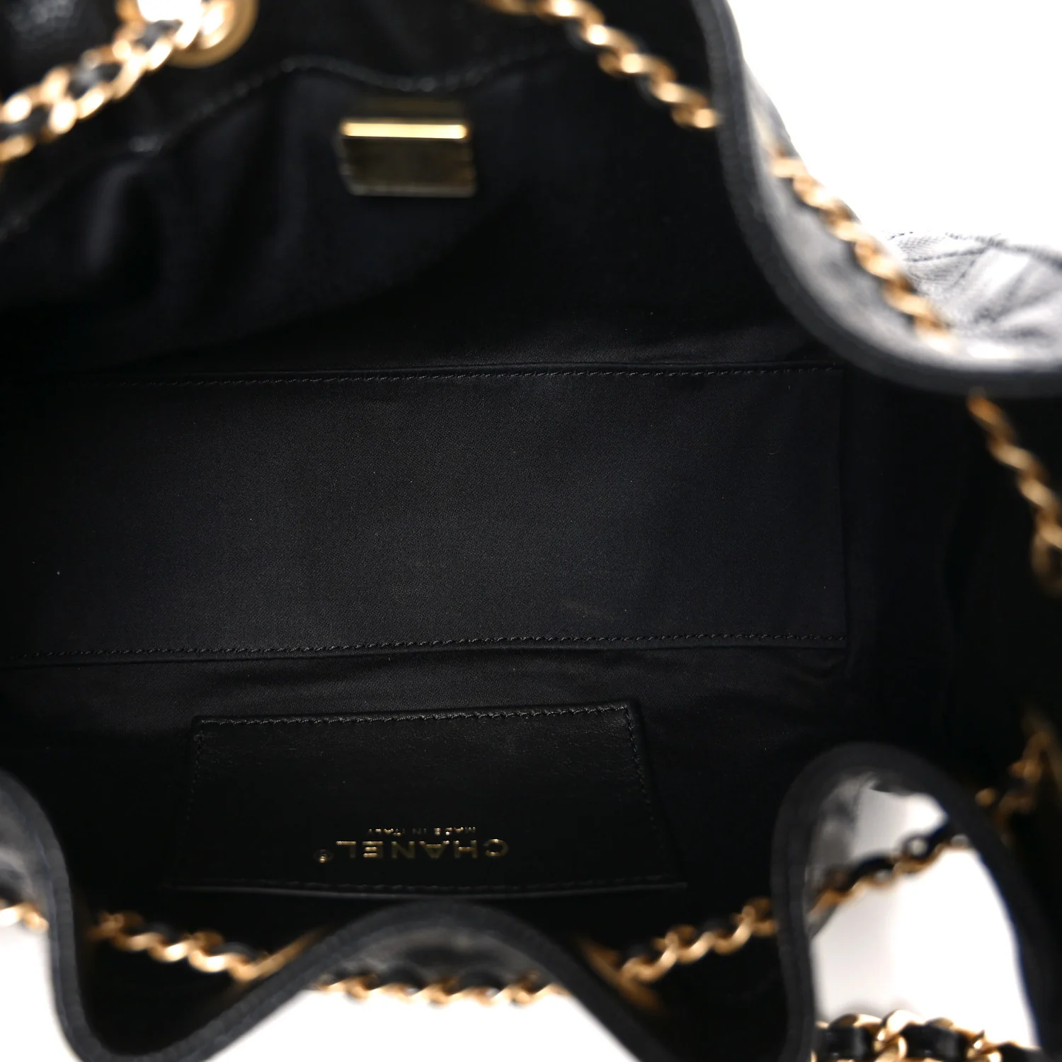 Caviar Quilted Mini Chanel 25 Handbag Black - Top Club