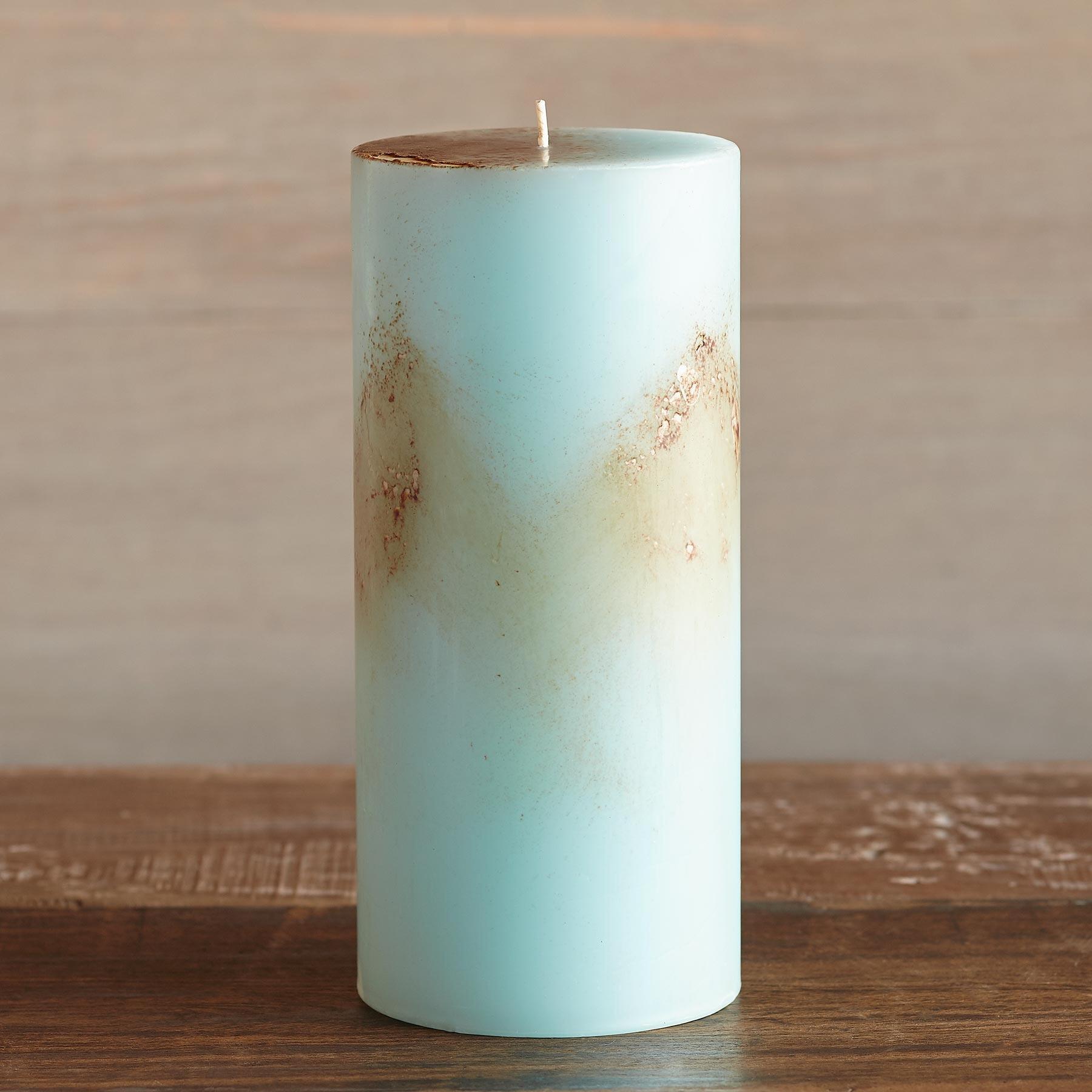 Antigua Single Wick Pillar Candle - Sundance Living