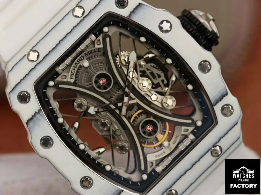 Richard Mille RM53-01 KV Factory Rubber Strap