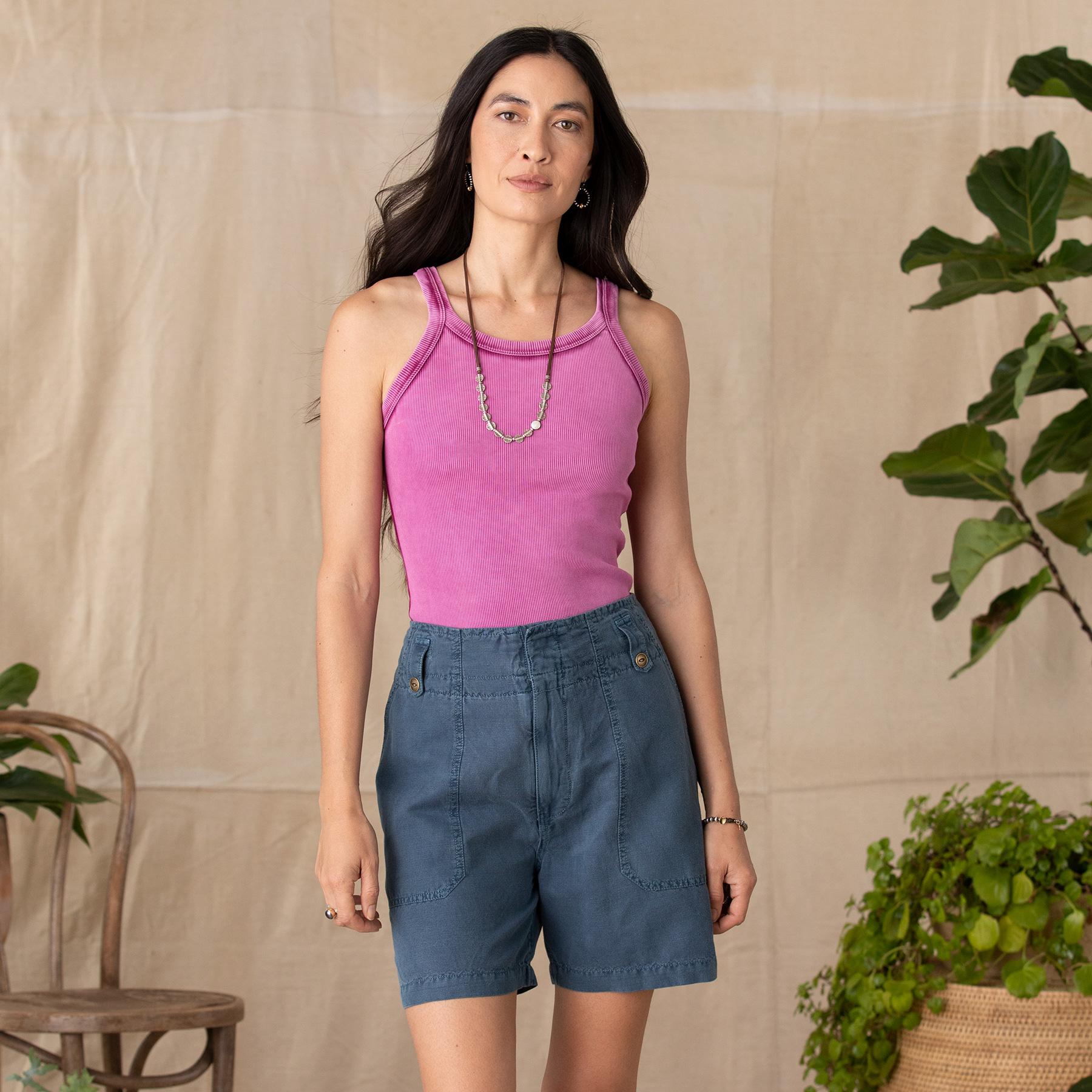 Mareesha Linen Shorts - Sundance Living
