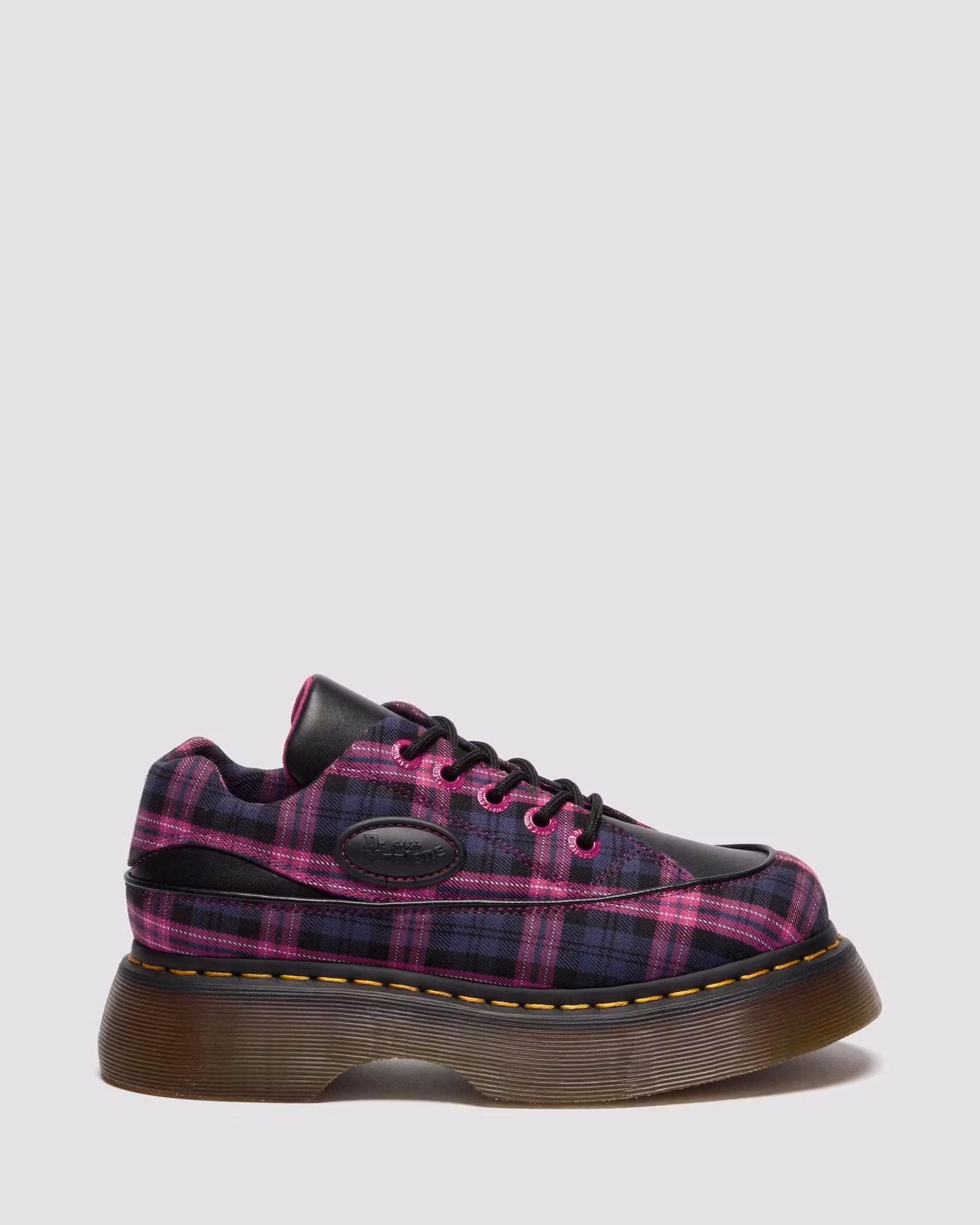 COACH Buzz 5-Eye Tartan Shoes