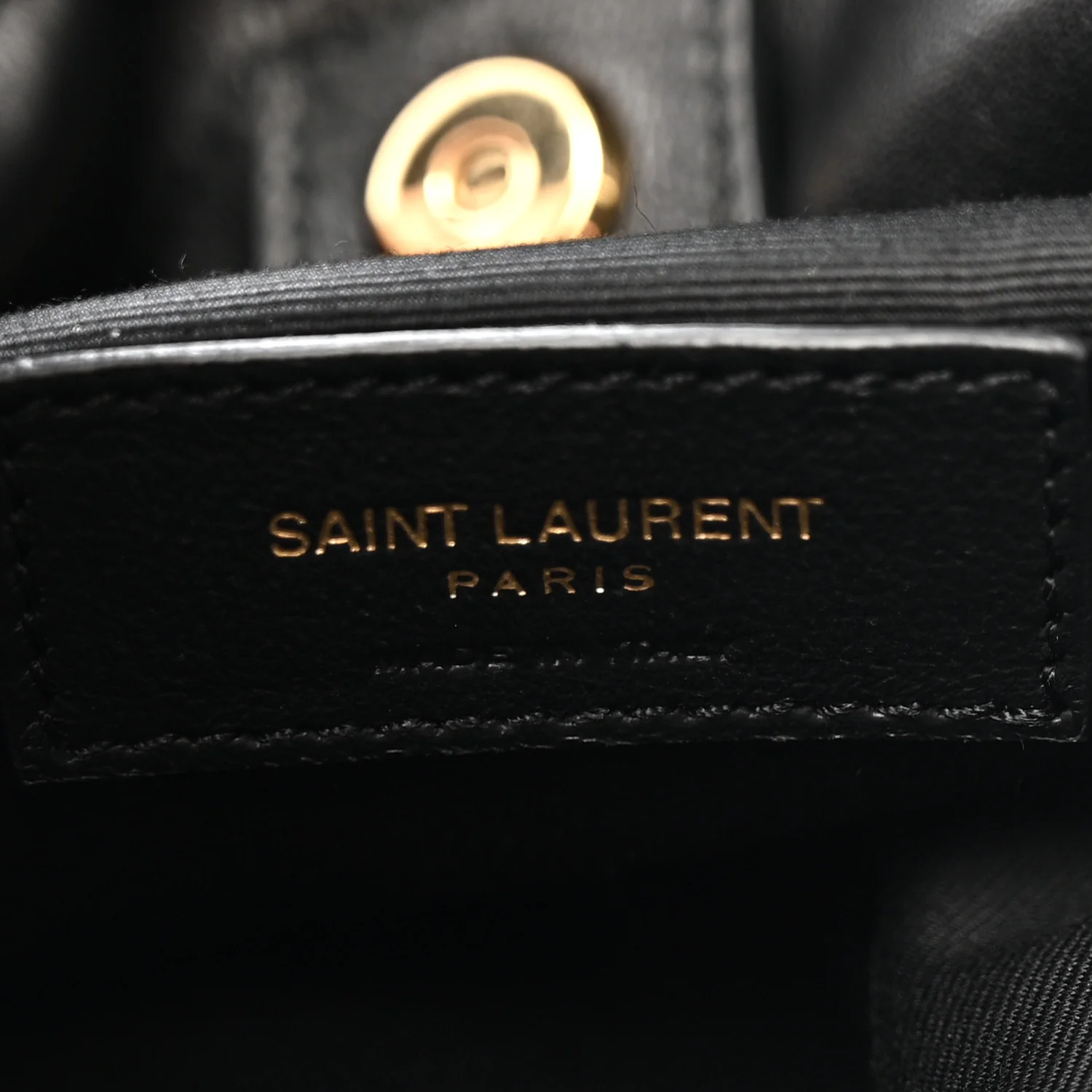 Lambskin Matelasse Monogram Medium Jamie 4.3 Pochon Black - Top Club
