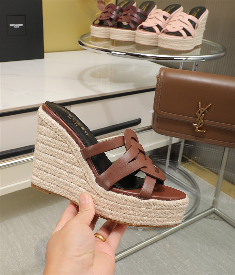 YSL High Platform Slippers - Sneaker Replica Workshop