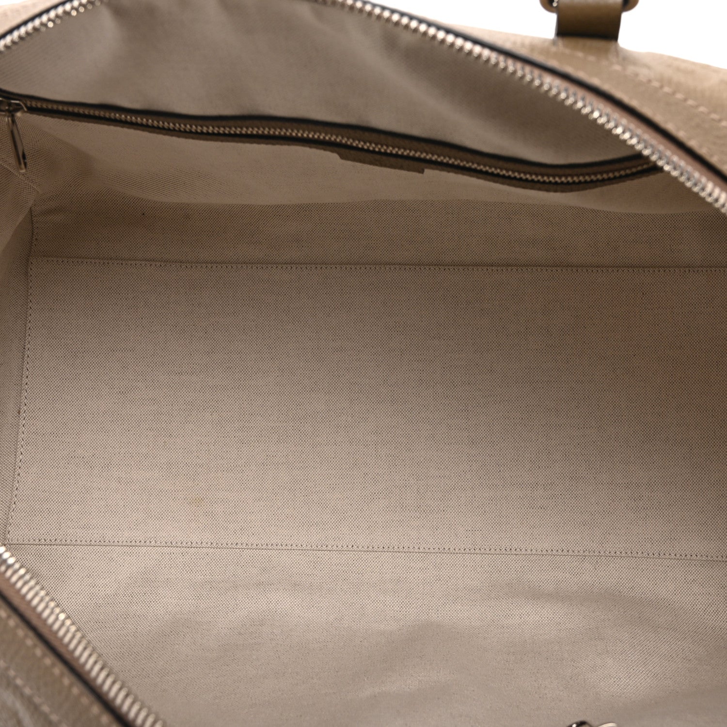 Piuma Calfskin Jumbo GG Embossed Large Duffle Bag Good Taupe - Top Club