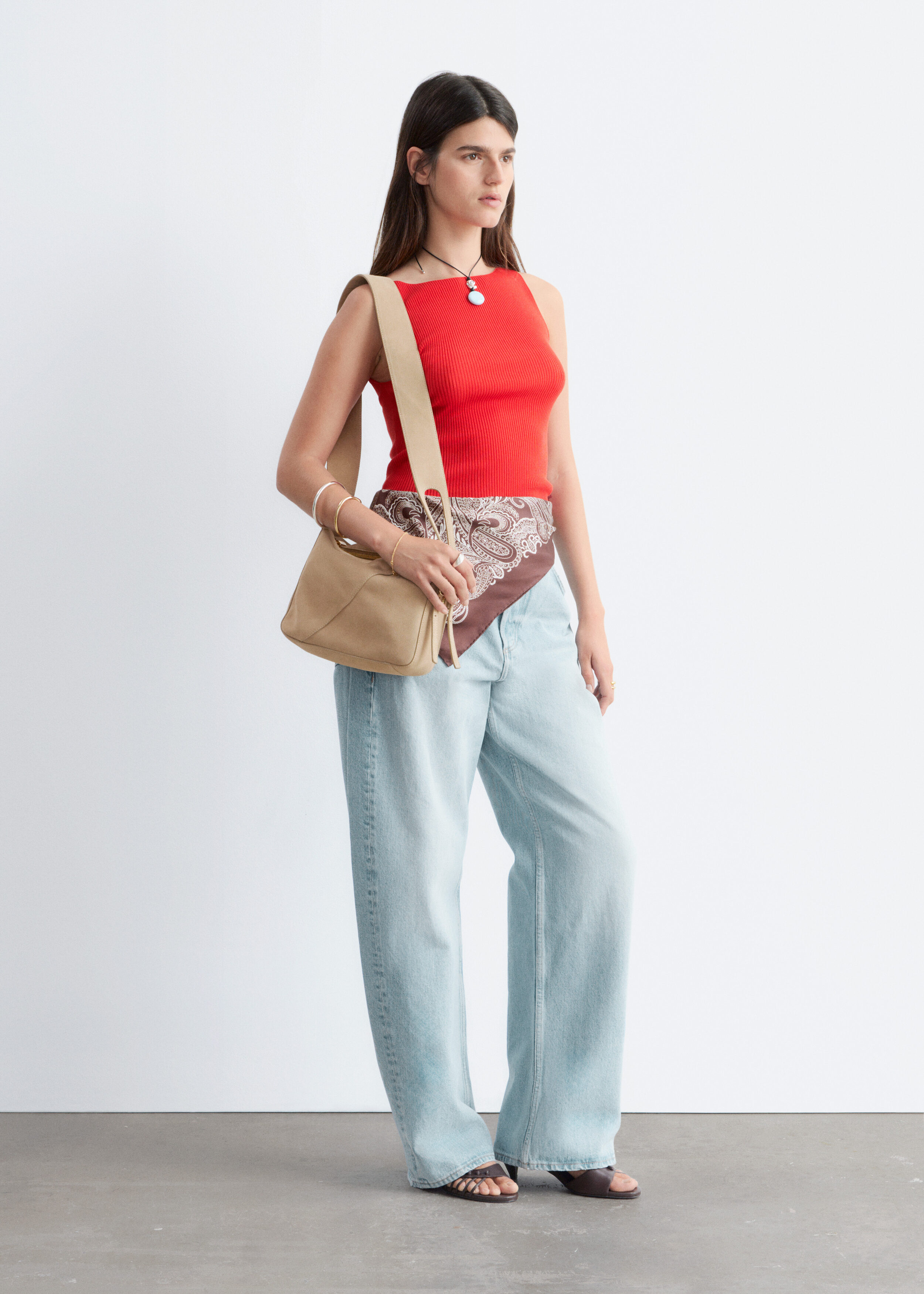 & Other Stories RIB-KNIT TANK TOP