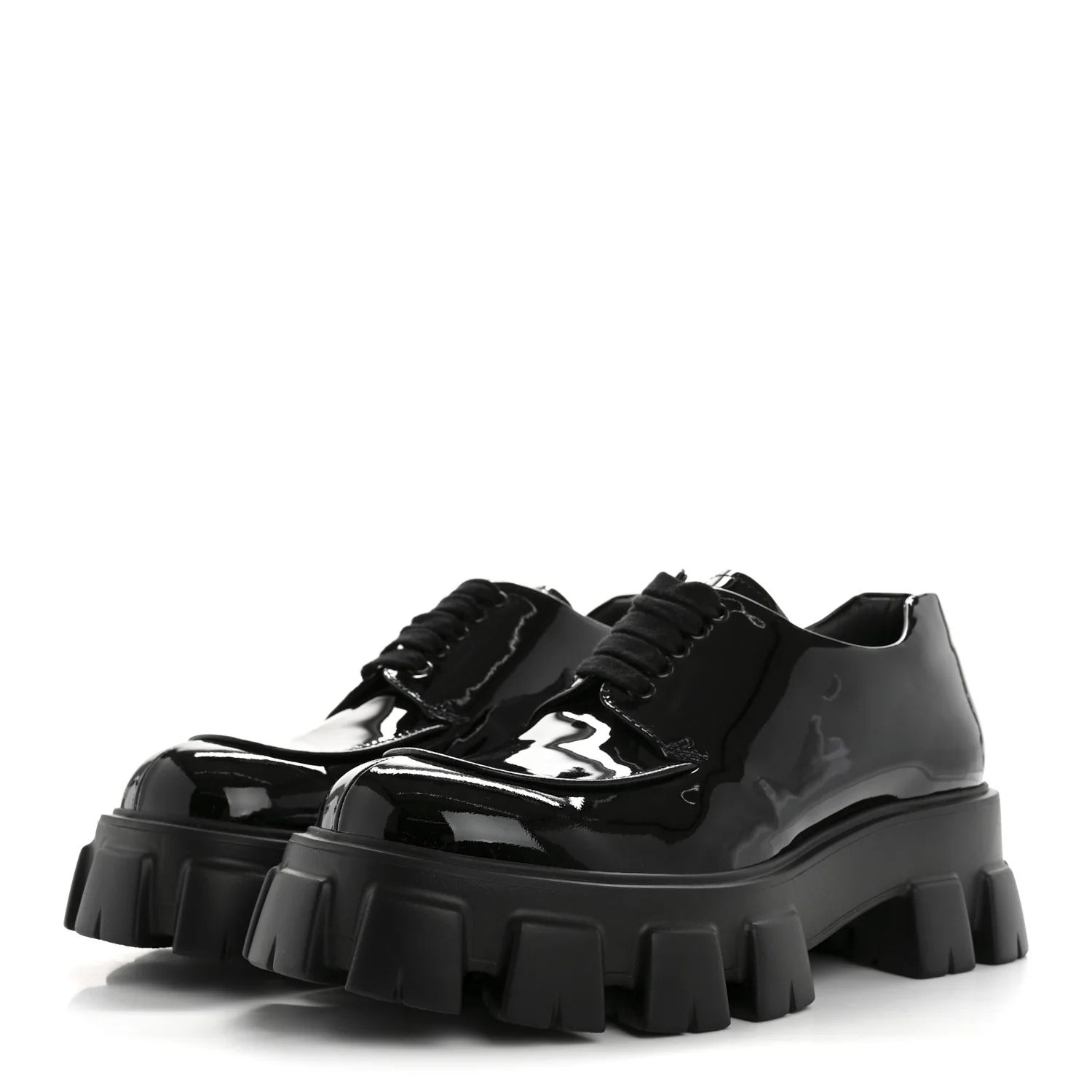 Monolith 55mm Derby Loafers 8 Black - Top Club