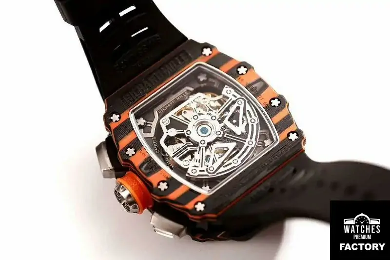 Richard Mille RM011-03 McLaren Automatic Flyback Chronograph KV Factory Skeleton Dial