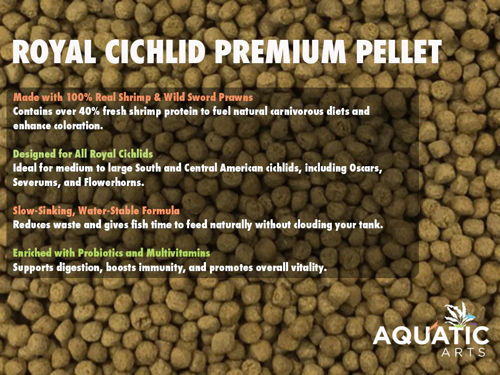 Ultra Fresh Royal Cichlid Premium Pellet - Shrimp Delight