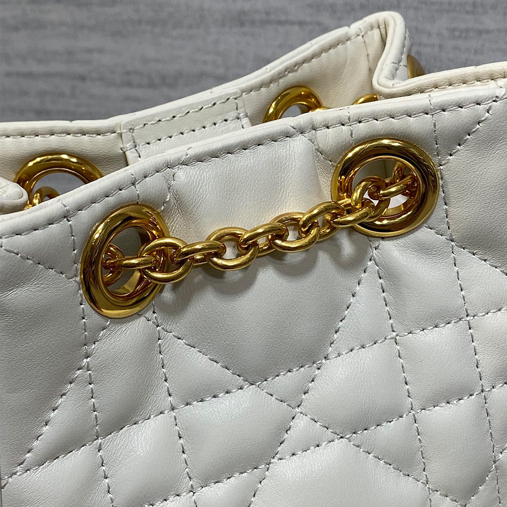 Dior Small Dior Caro Multicarry Backpack with Chain(HIGH-END GRADE) - Top Club