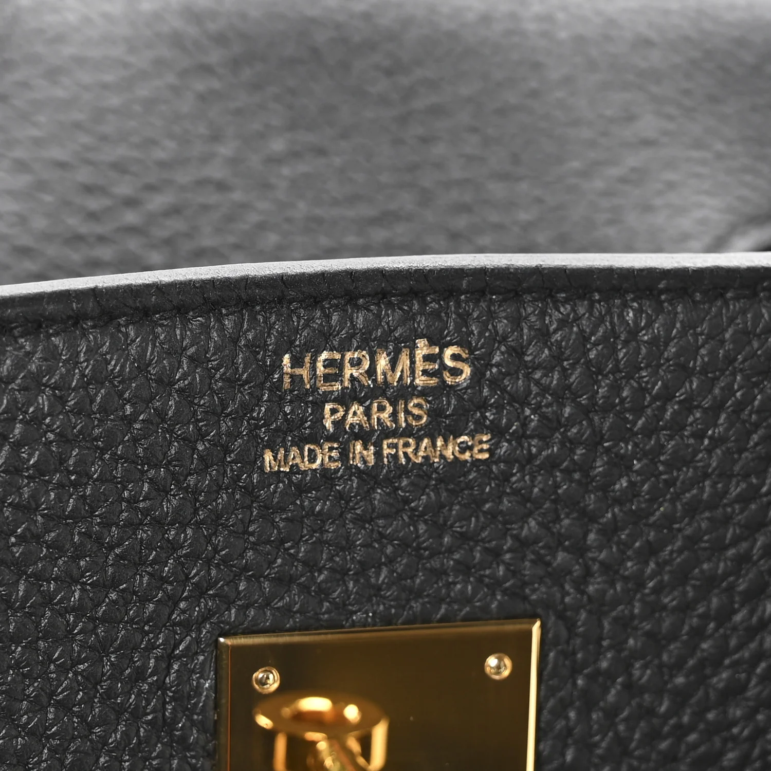 Togo Birkin 35 Black - Top Club
