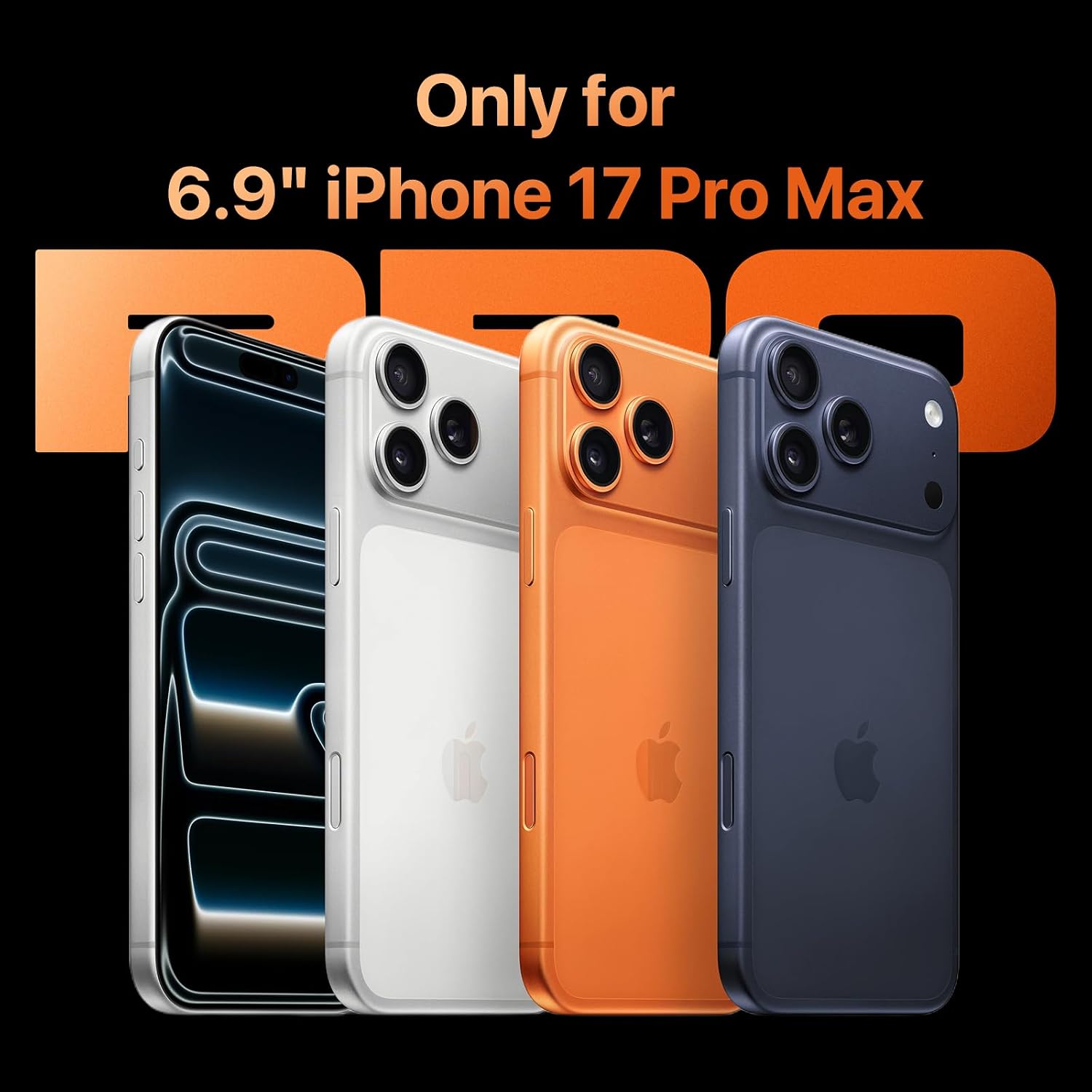 MAGEASY Pouch iPhone 17 Pro Max Crossbody Wallet Phone Case with Adjustable Strap, Leather Coin Pocket Purse + Card Holder Crossbody Lanyard, 16ft Shockproof Protection (Coral)
