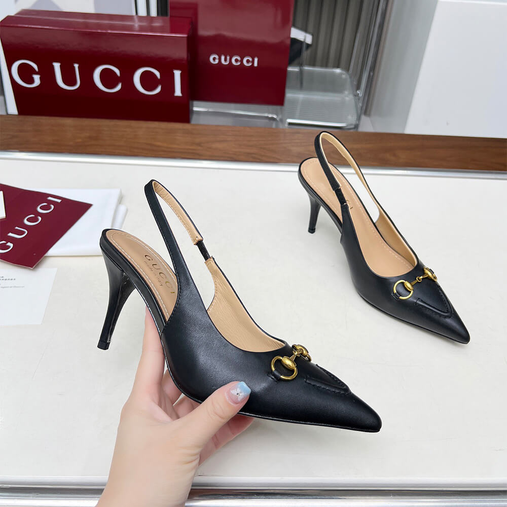 Gucci Women s slingback pump with Horsebit - Top Club