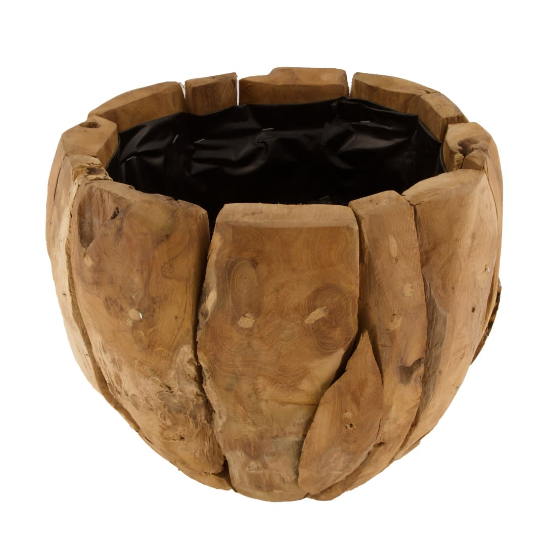 Planter teak natural