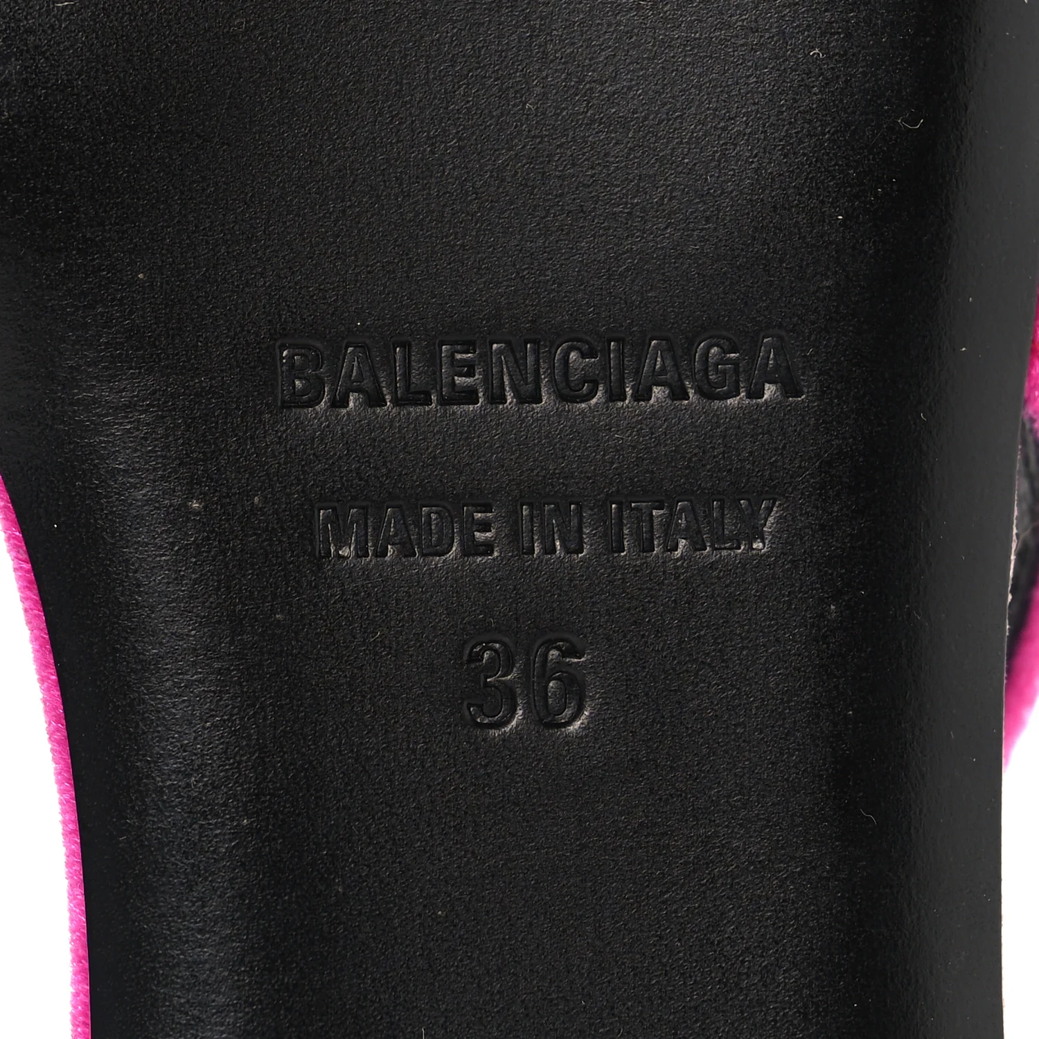 Velvet BB Knife Pointy Toe Slingback Flats 35 Pink - Top Club