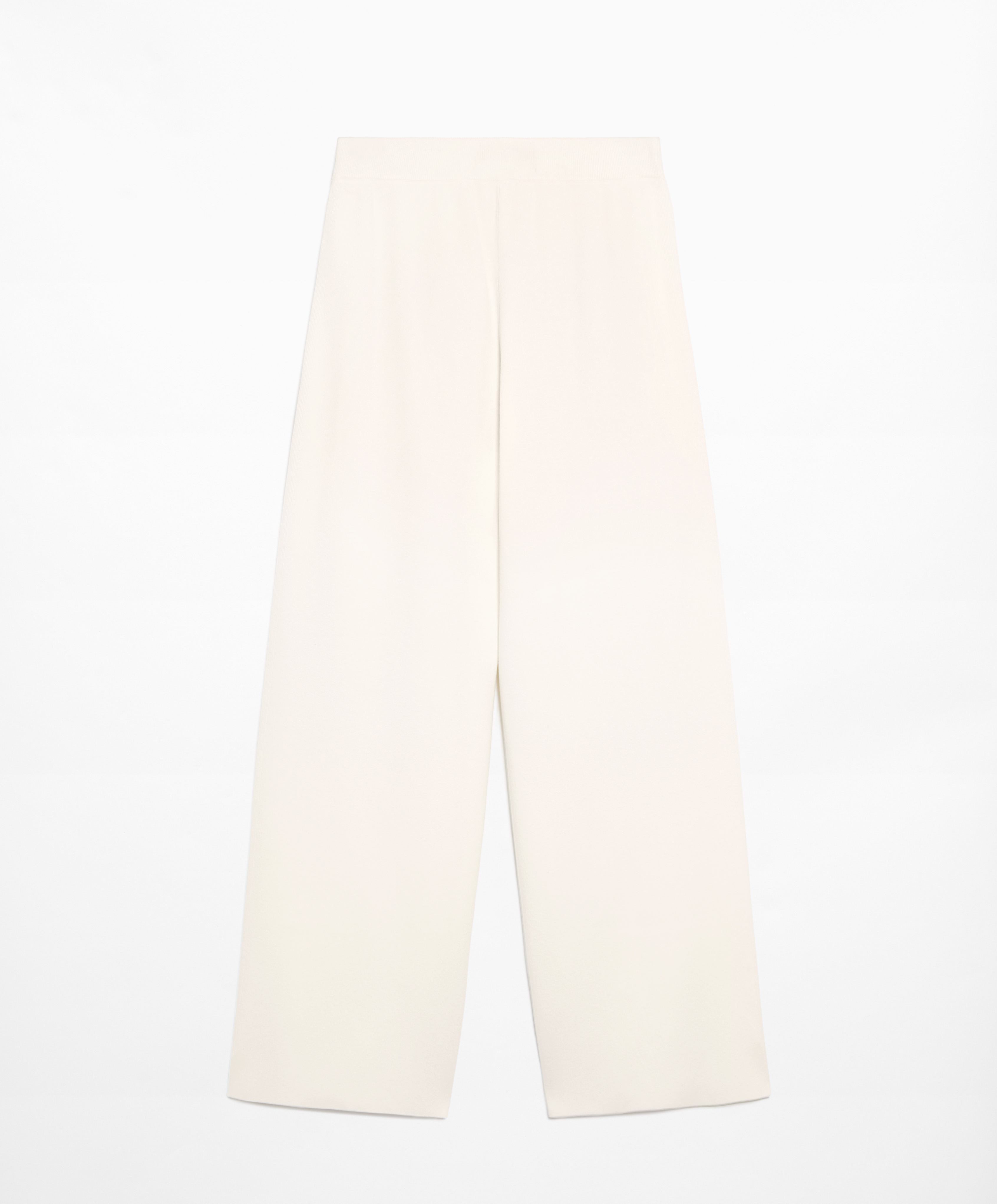 OYSHO Straight fit knit trousers