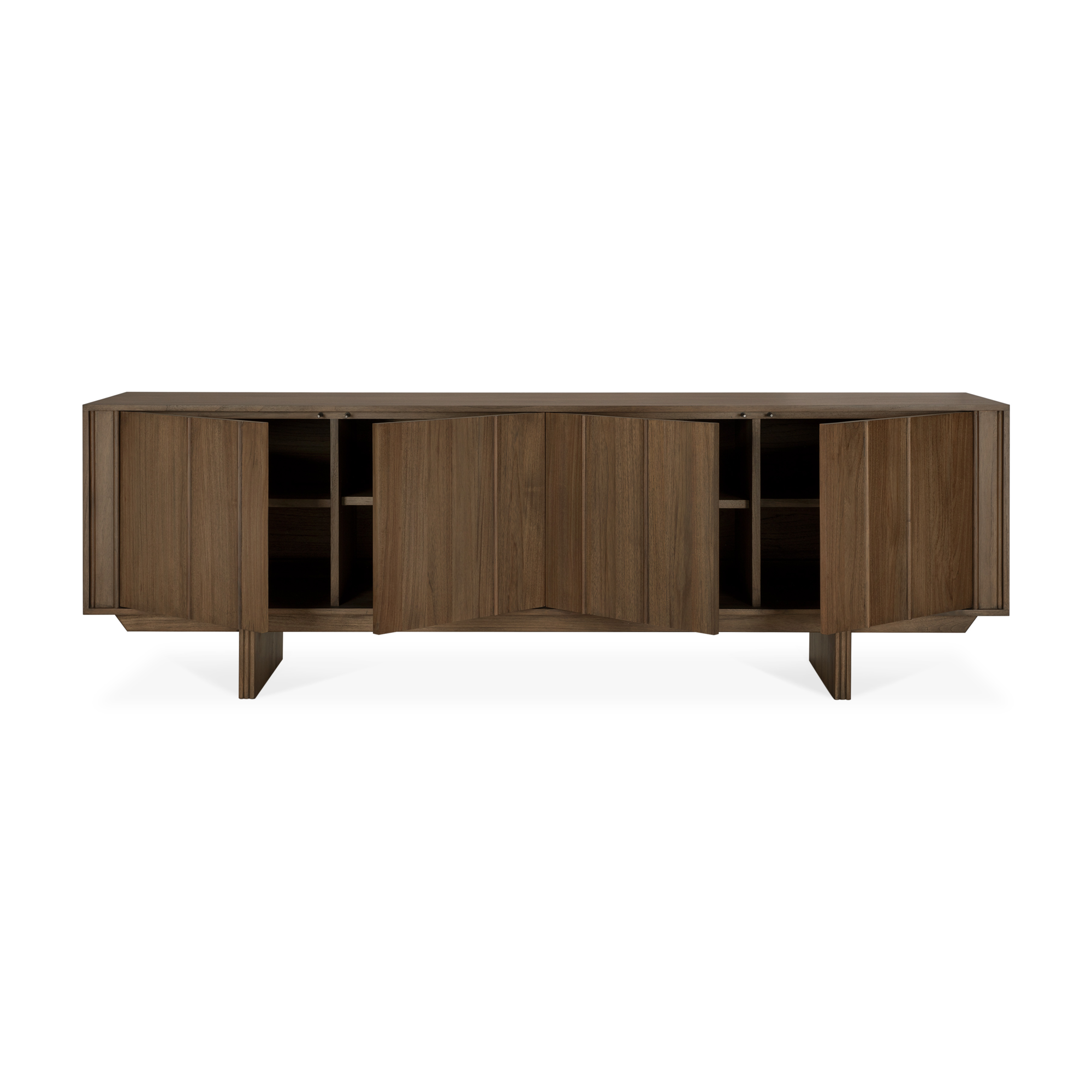Dressoir Pillar teak wild brown 220 cm