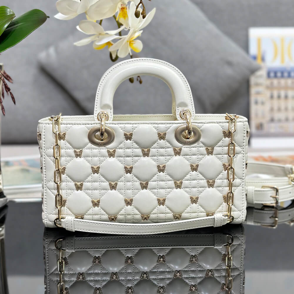 MEDIUM LADY D-JOY BAG - Top Club