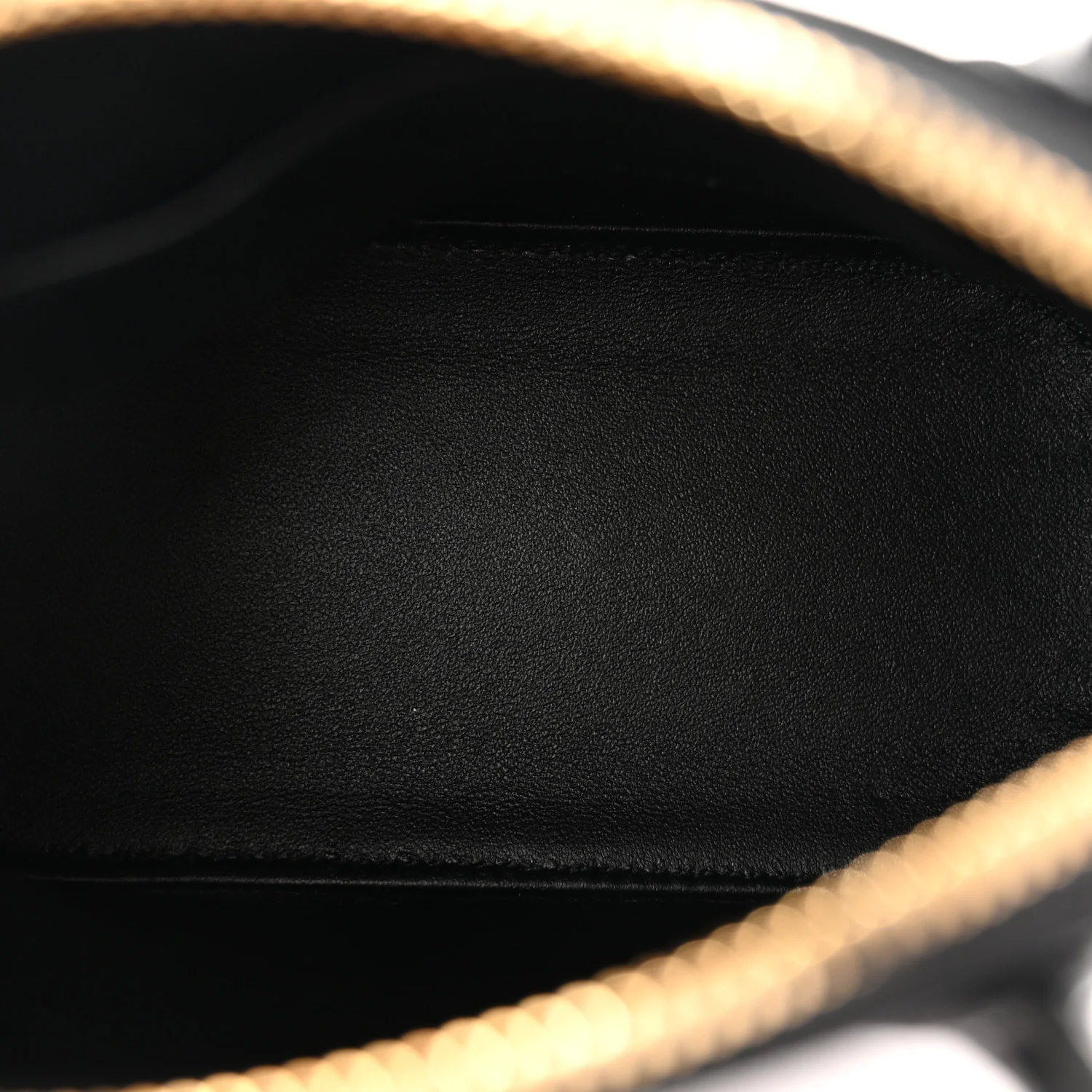 Shiny Calfskin Mini Honorine Bag Black - Top Club
