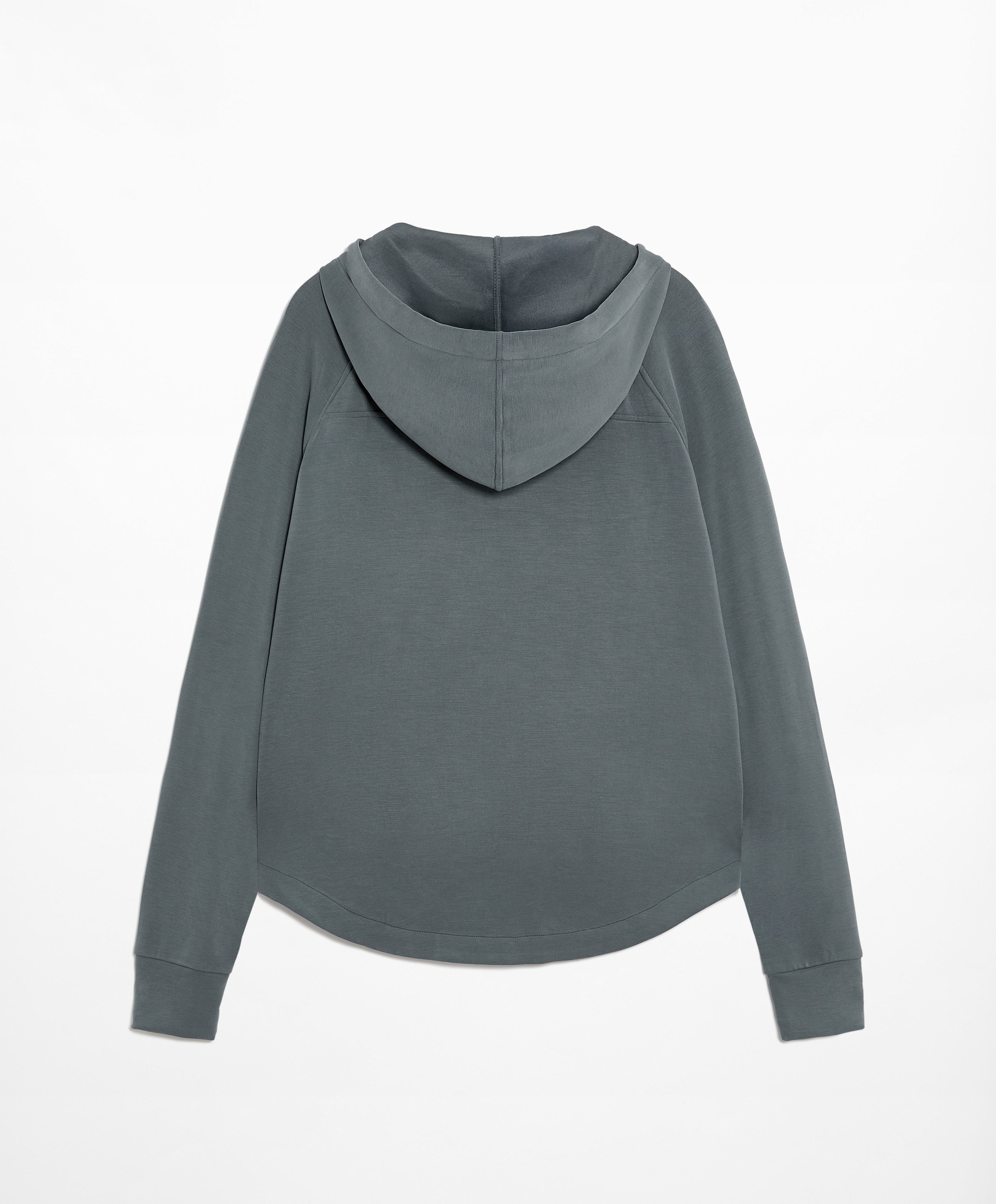 OYSHO Knit hooded jacket with modal