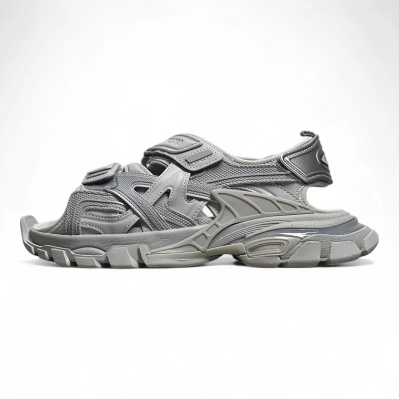 Balenciaga Track Sandals Silver - Sneaker Replica Workshop