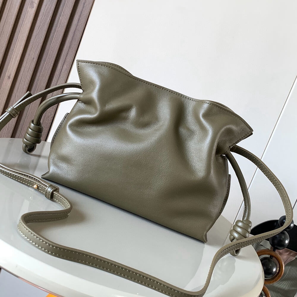 Loewe Mini Flamenco clutch in nappa calfskin(HIGH-END GRADE) - Top Club