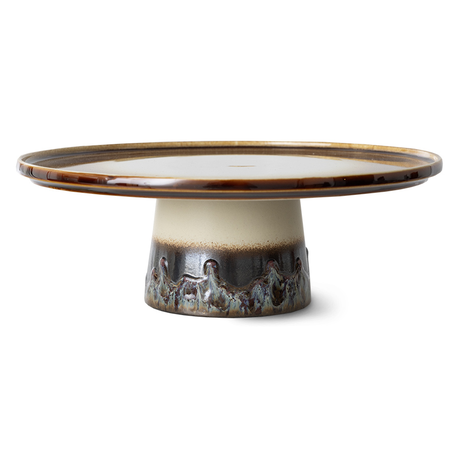 Servies 70's Ceramics taartplateau Plateau M Orbit