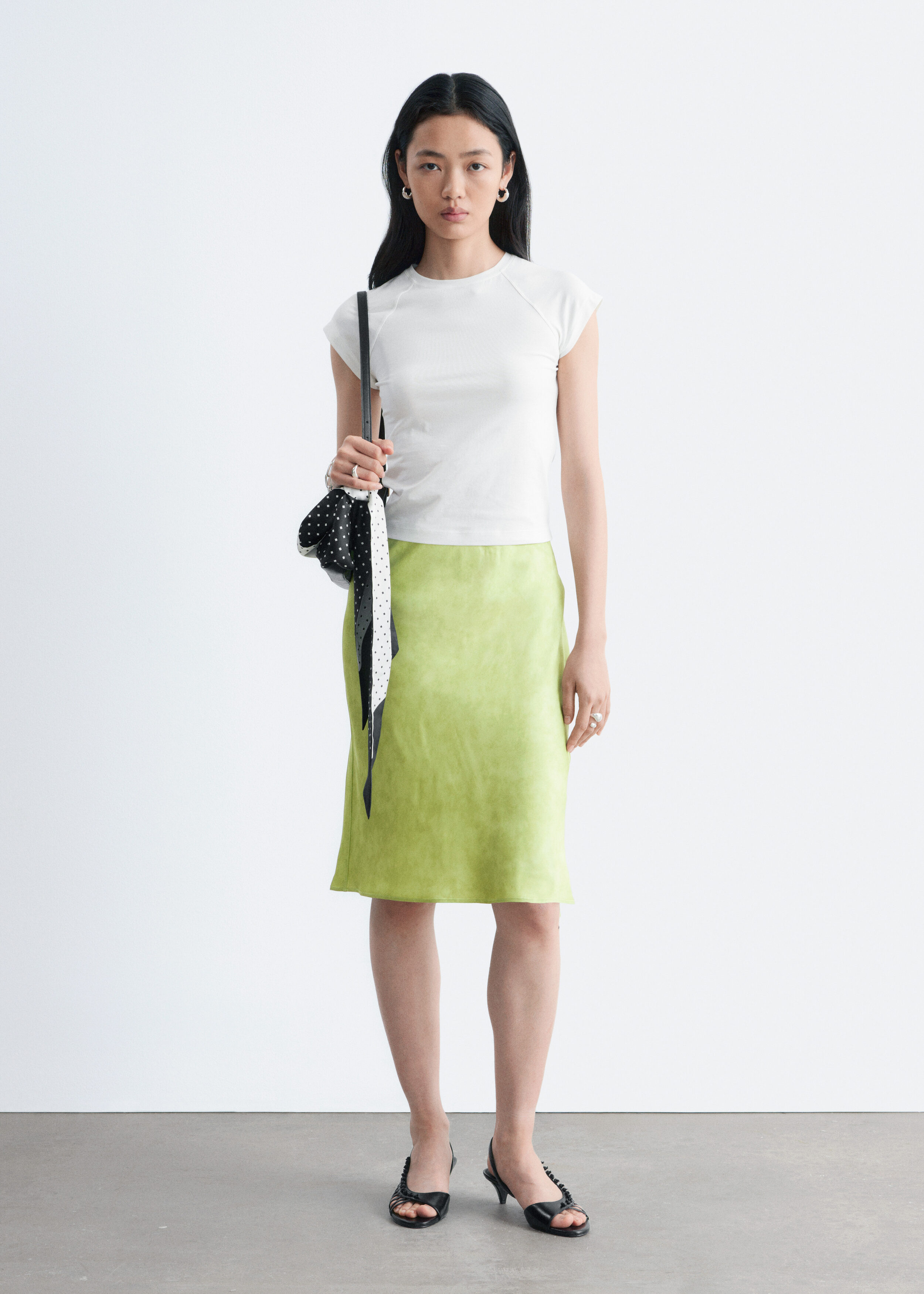 & Other Stories FITTED JERSEY T-SHIRT
